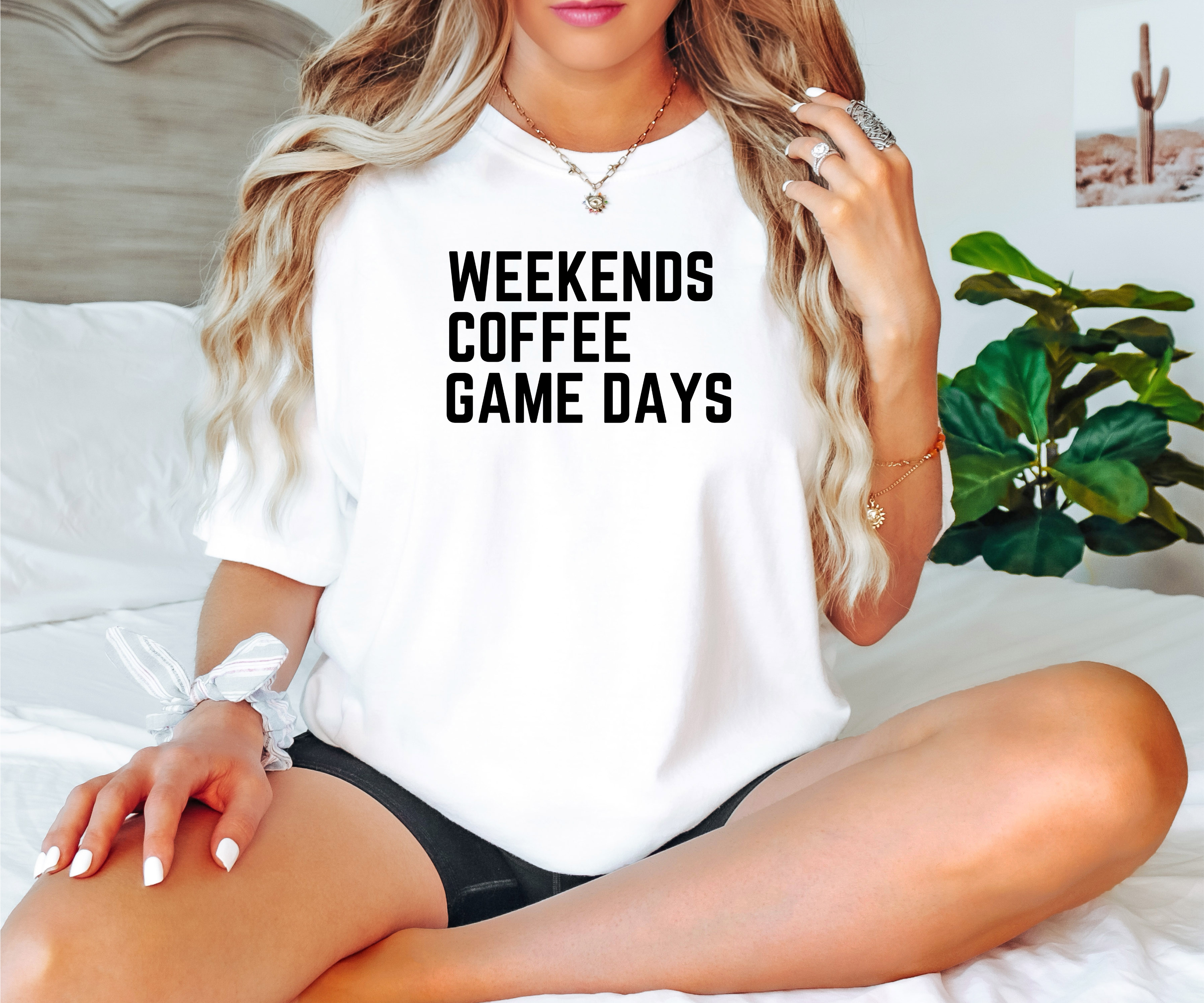 Weekends Coffee Game Days T-shirt (Unisex) Weekends Coffee Game Days T-shirt (Unisex)
