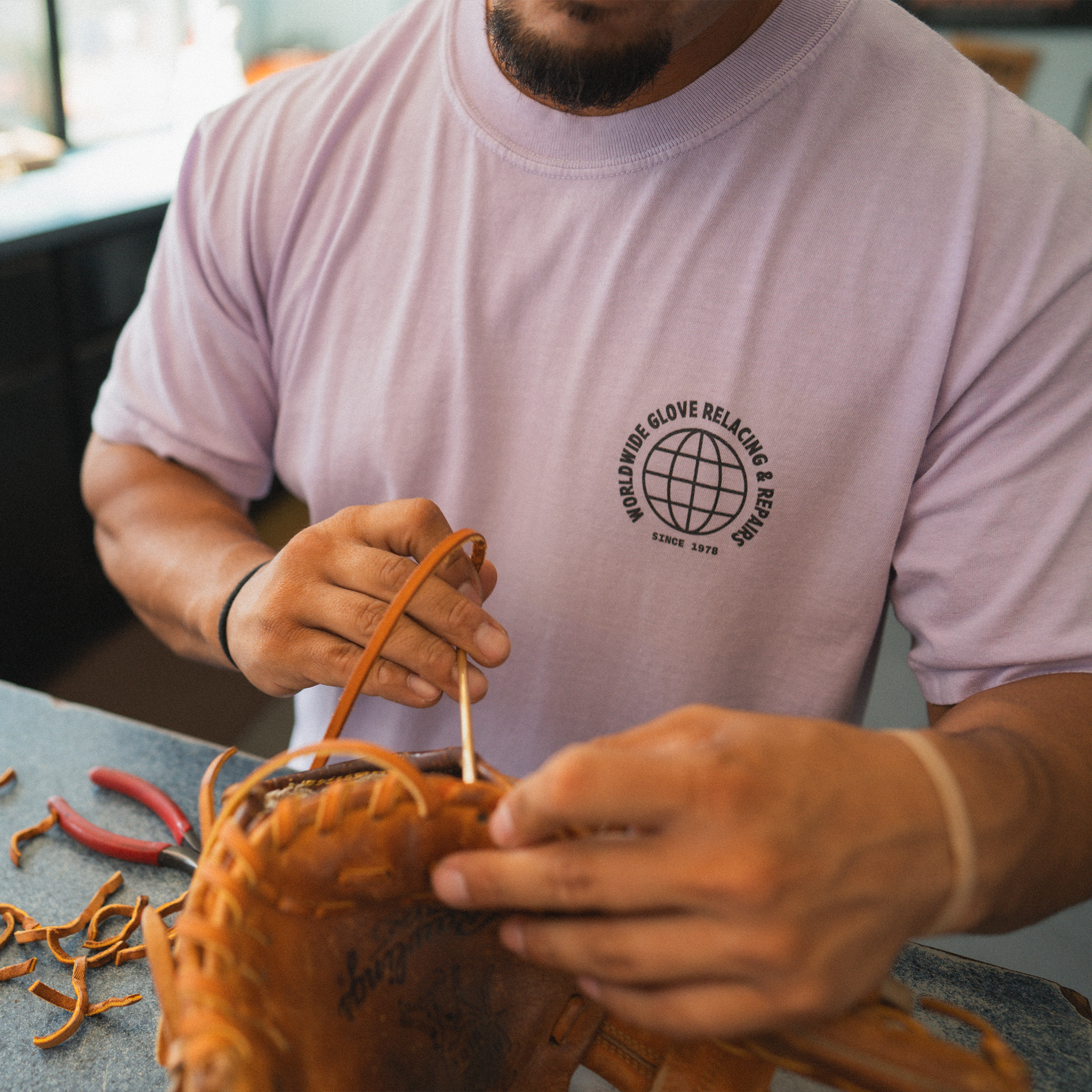 Glove Repair (Adult) Tee product thumbnail image Glove Repair (Adult) Tee product thumbnail image