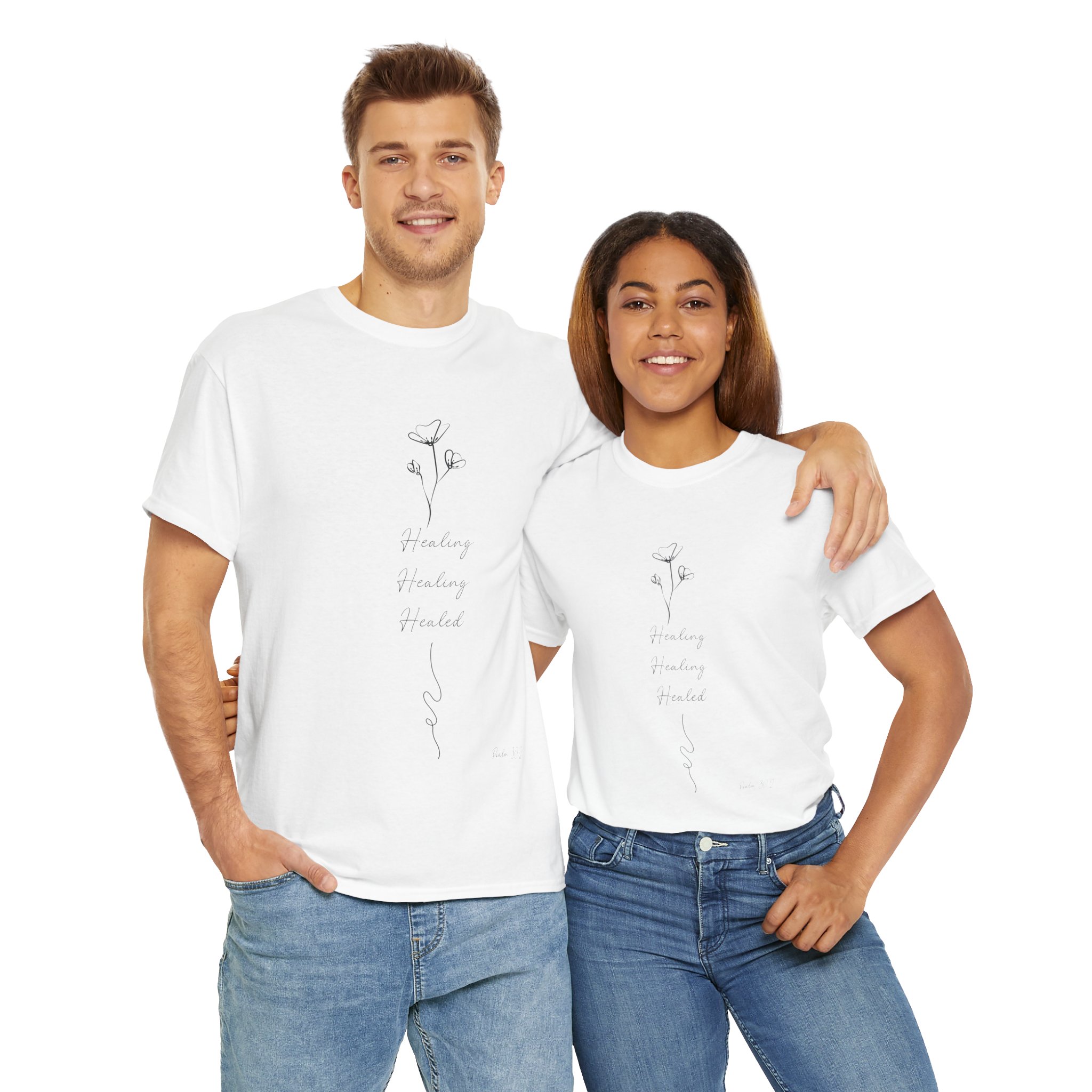 Healing ❤️🩹 Unisex Heavy Cotton Tee product thumbnail image Healing ❤️🩹 Unisex Heavy Cotton Tee product thumbnail image