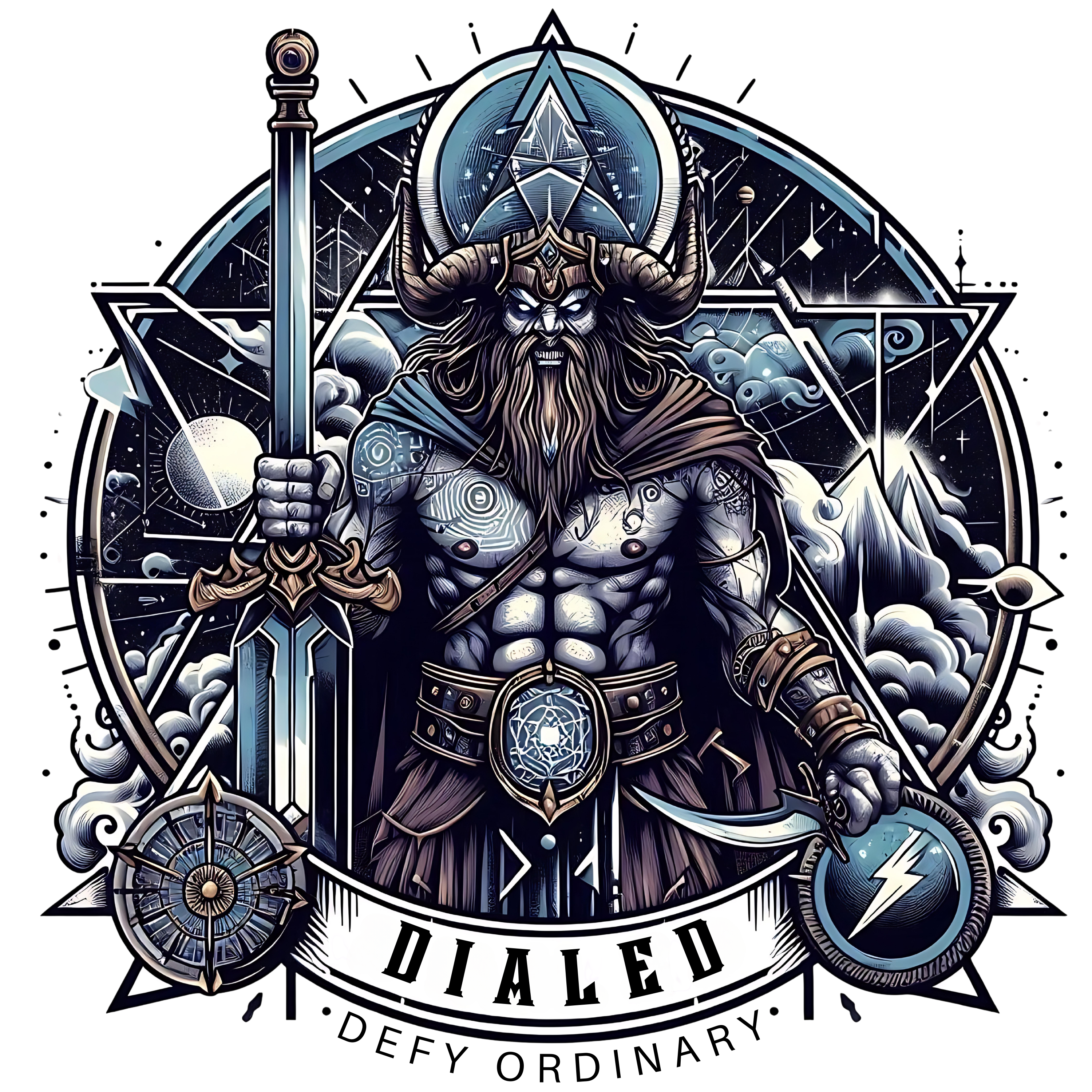 Space Viking - Sport Grey Adult Tee product thumbnail image