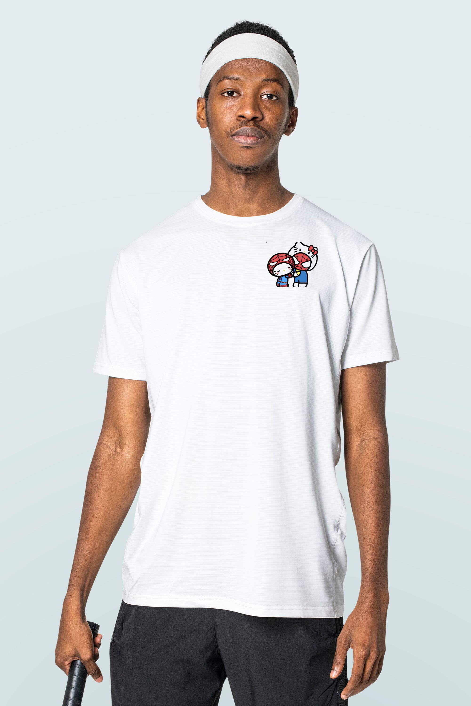 Essence Hello Kitty X Spider-Man Heavy Cotton Tee product thumbnail image Essence Hello Kitty X Spider-Man Heavy Cotton Tee product thumbnail image