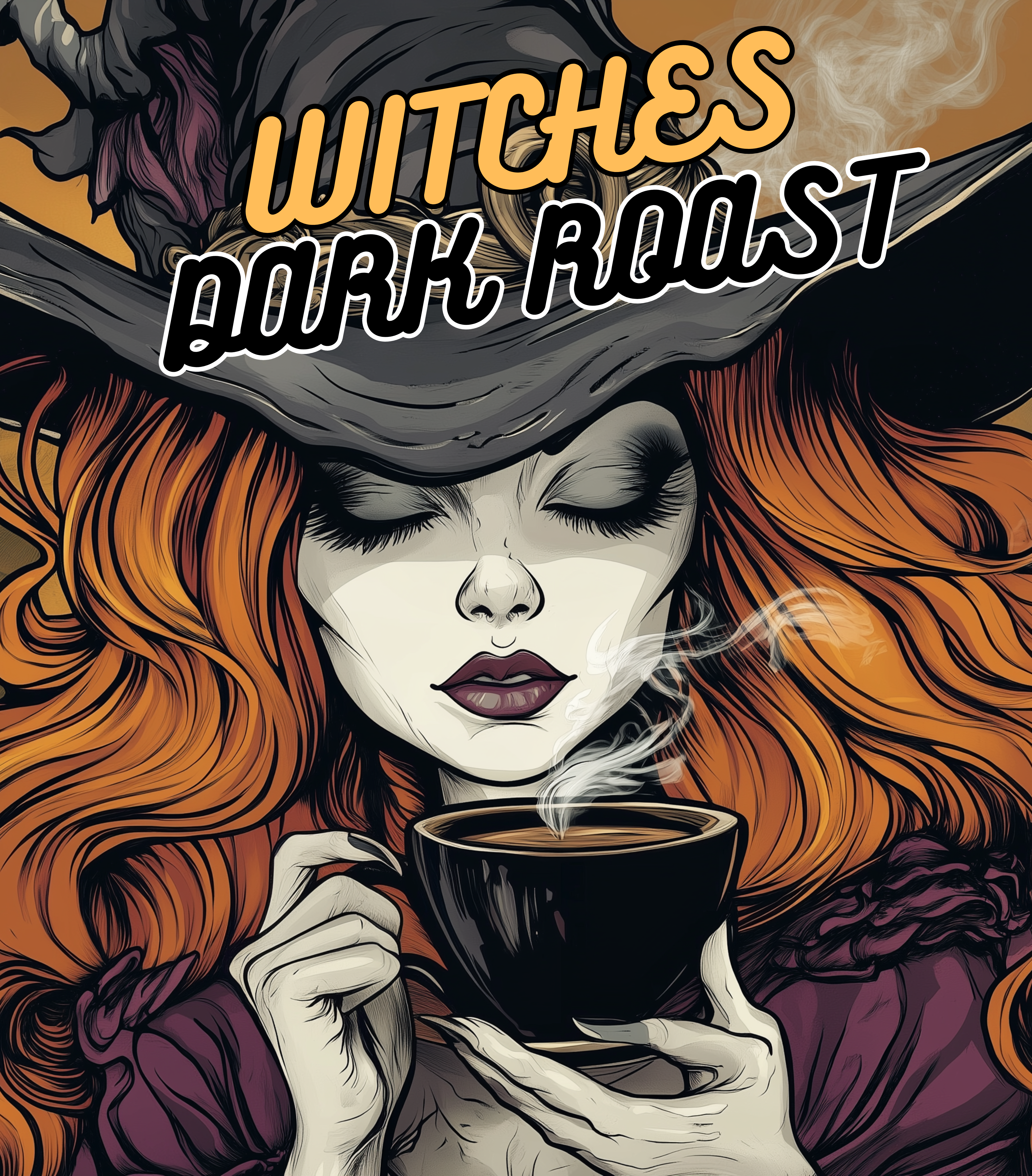 WITCHES DARK ROAST Bitterroot Coffee Blend (Dark French Roast) product thumbnail image WITCHES DARK ROAST Bitterroot Coffee Blend (Dark French Roast) product thumbnail image