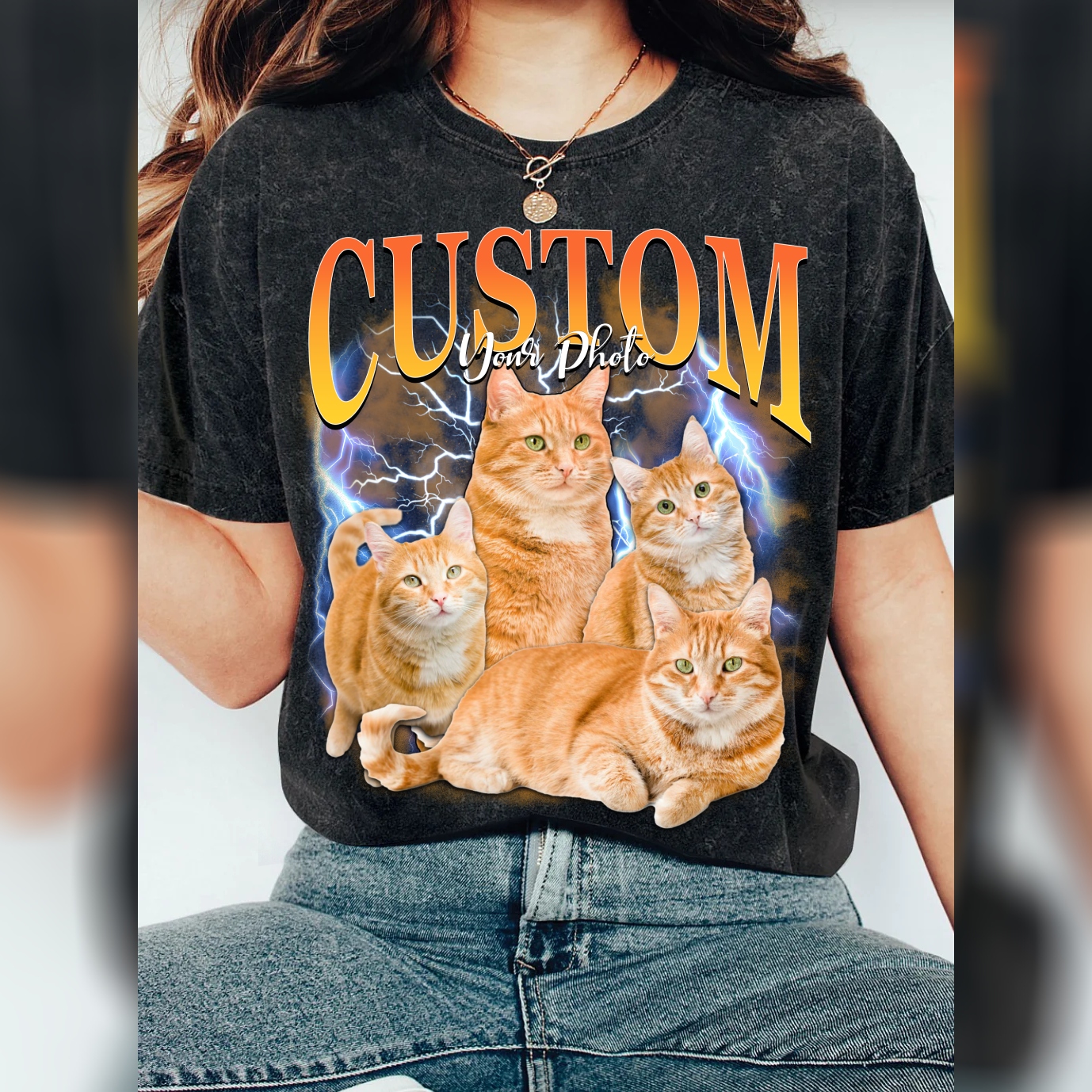Create Your Custom Pet T-Shirt!❤️Express your love, show off your furry friend🤩 product thumbnail image