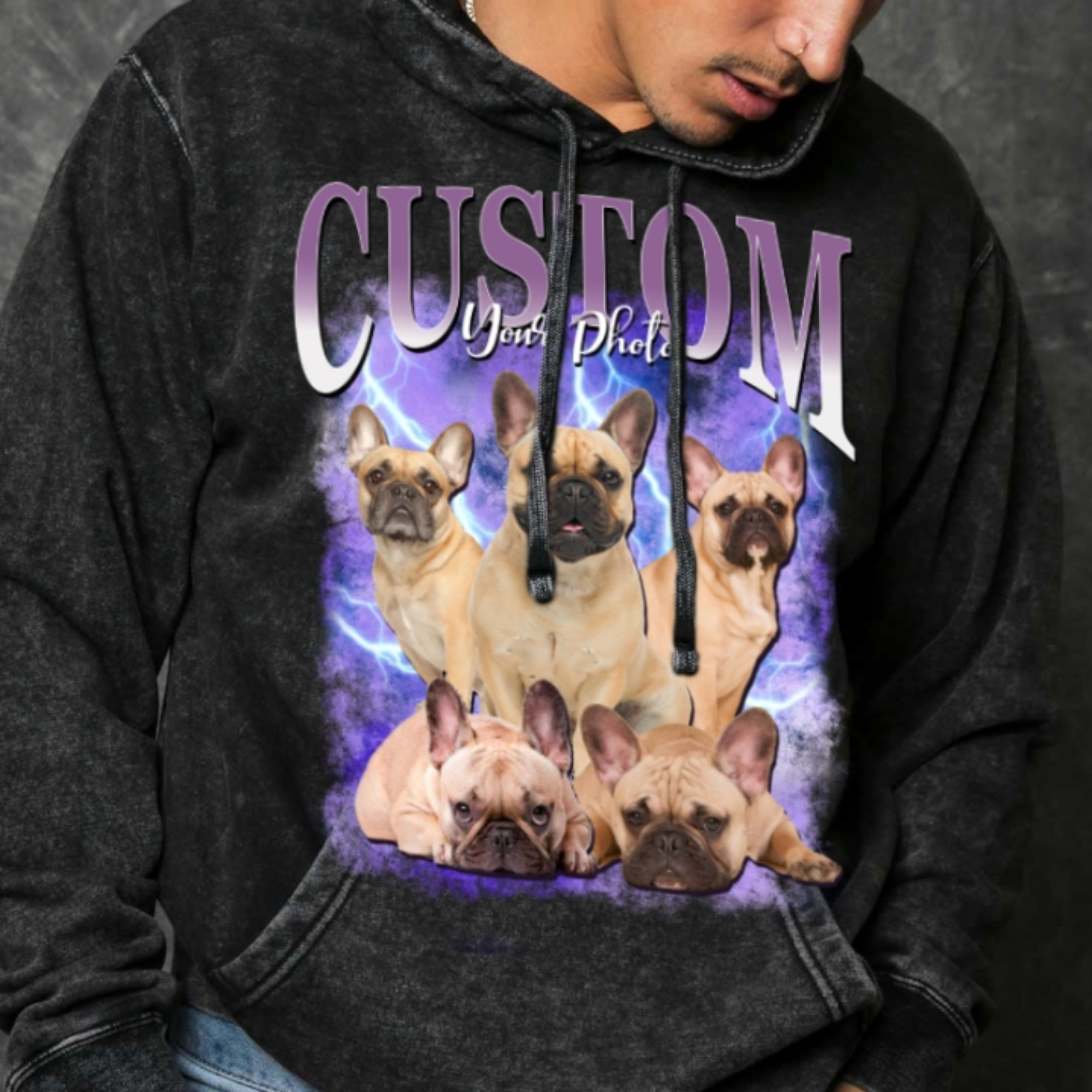 Create Your Custom Pet Hoodie!❤️Express your love, show off your furry friend🤩 product thumbnail image Create Your Custom Pet Hoodie!❤️Express your love, show off your furry friend🤩 product thumbnail image
