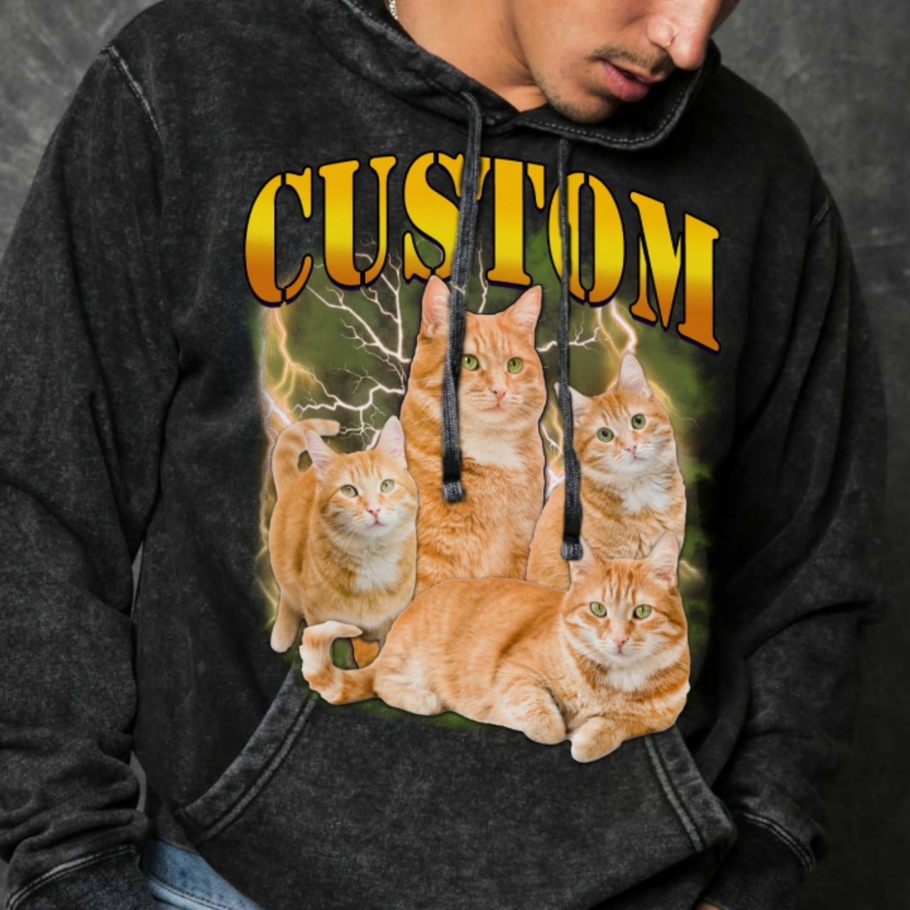 Create Your Custom Pet Hoodie!❤️Express your love, show off your furry friend🤩 product thumbnail image Create Your Custom Pet Hoodie!❤️Express your love, show off your furry friend🤩 product thumbnail image