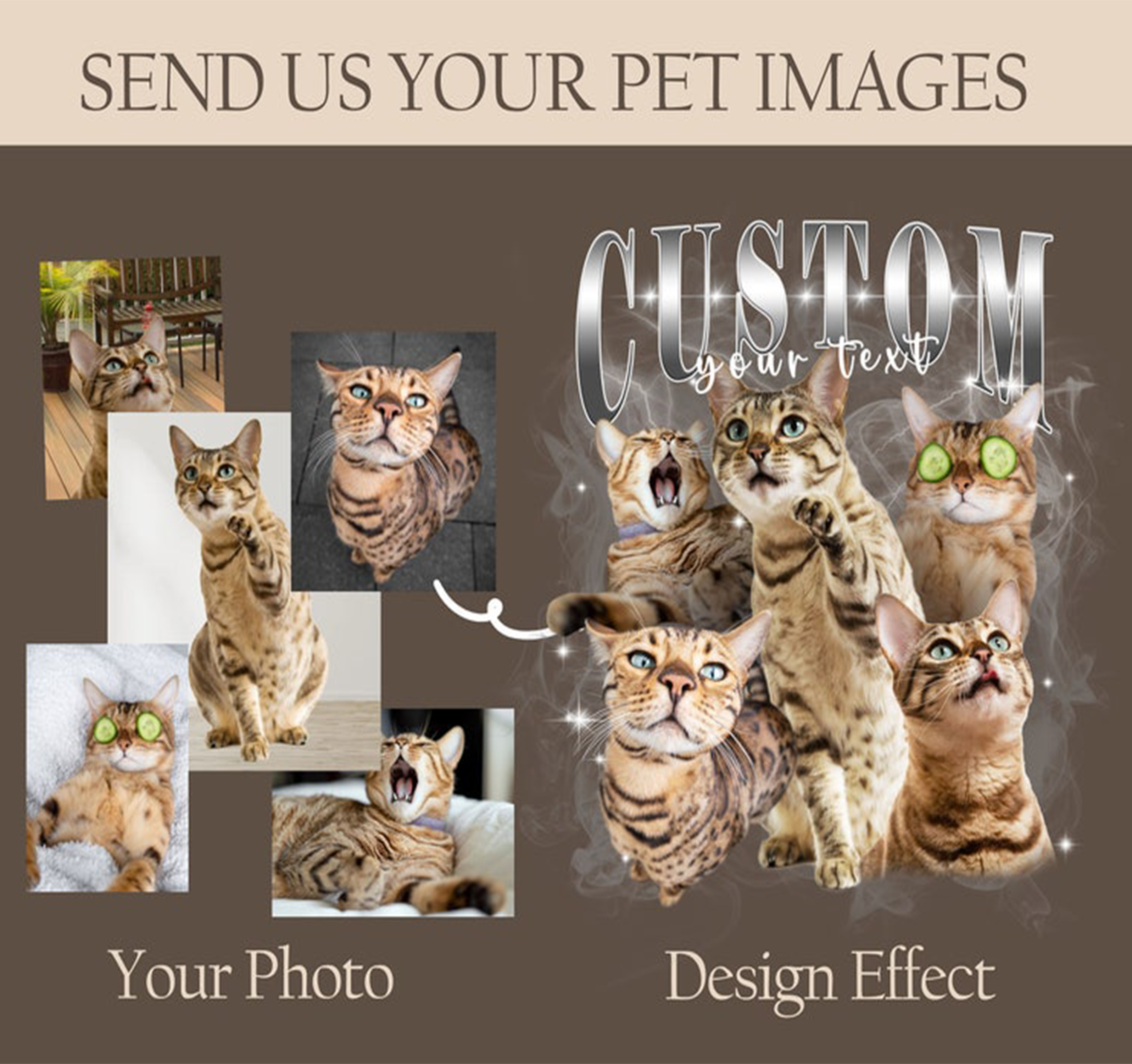 Create Your Custom Pet Hoodie!❤️Express your love, show off your furry friend🤩 product thumbnail image Create Your Custom Pet Hoodie!❤️Express your love, show off your furry friend🤩 product thumbnail image