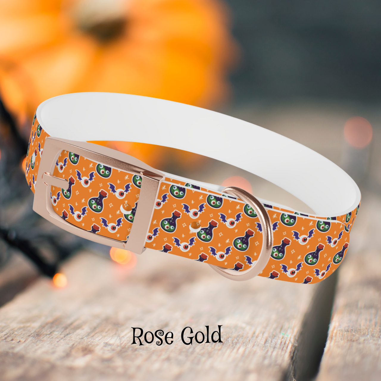 🎃 Potions and Notions Halloween Dog Collar – Customizable, Waterproof, Odor-Proof Pet Collars for Playful Pups 🐾 product thumbnail image 🎃 Potions and Notions Halloween Dog Collar – Customizable, Waterproof, Odor-Proof Pet Collars for Playful Pups 🐾 product thumbnail image