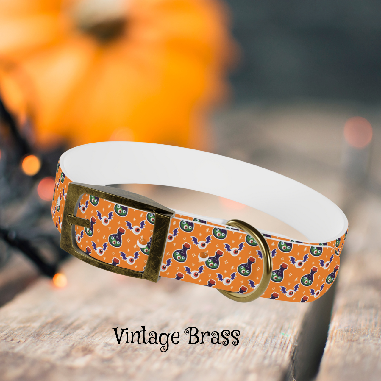 🎃 Potions and Notions Halloween Dog Collar – Customizable, Waterproof, Odor-Proof Pet Collars for Playful Pups 🐾 product thumbnail image 🎃 Potions and Notions Halloween Dog Collar – Customizable, Waterproof, Odor-Proof Pet Collars for Playful Pups 🐾 product thumbnail image
