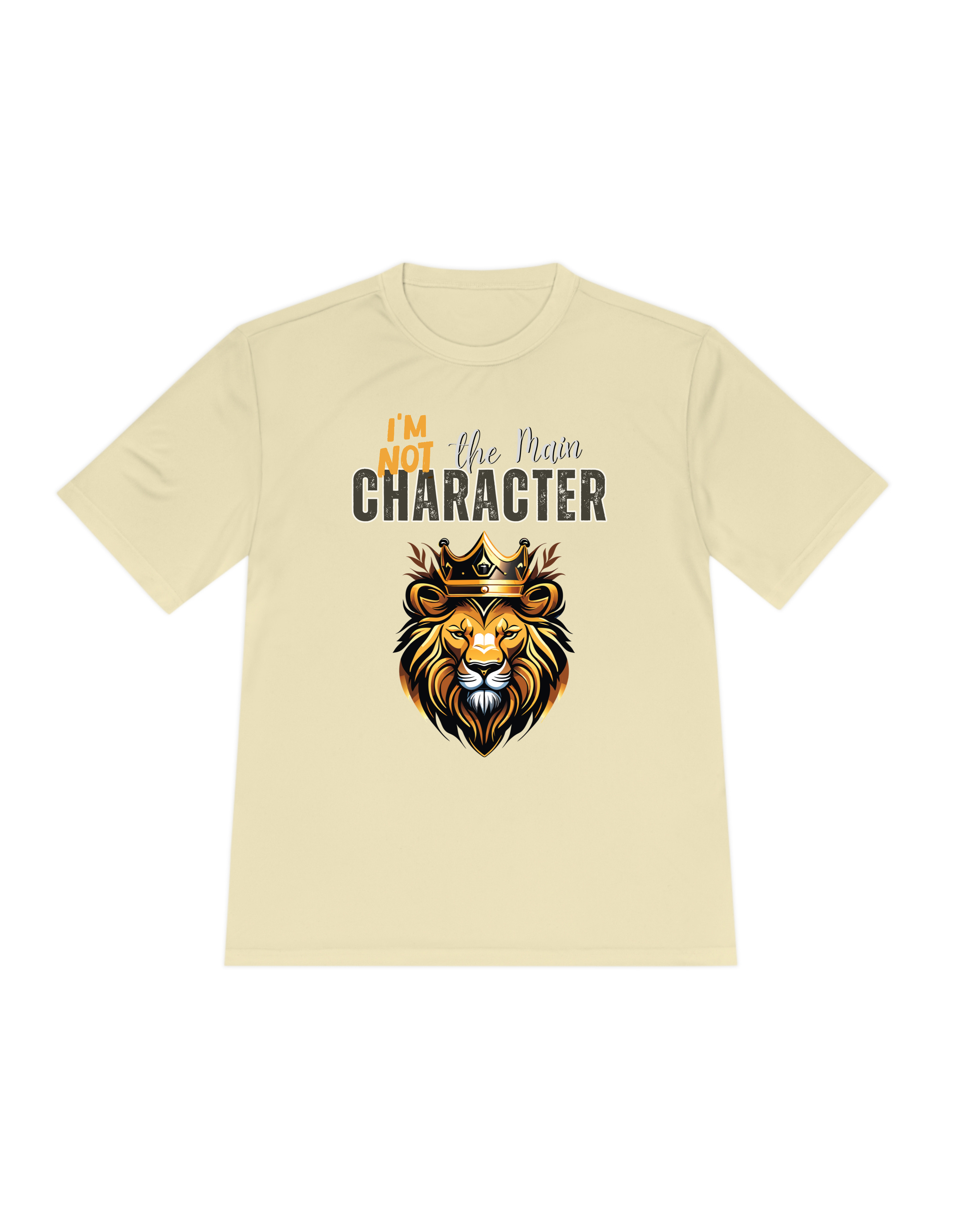 Not the Main Character Unisex Moisture Wicking Tee product thumbnail image Not the Main Character Unisex Moisture Wicking Tee product thumbnail image