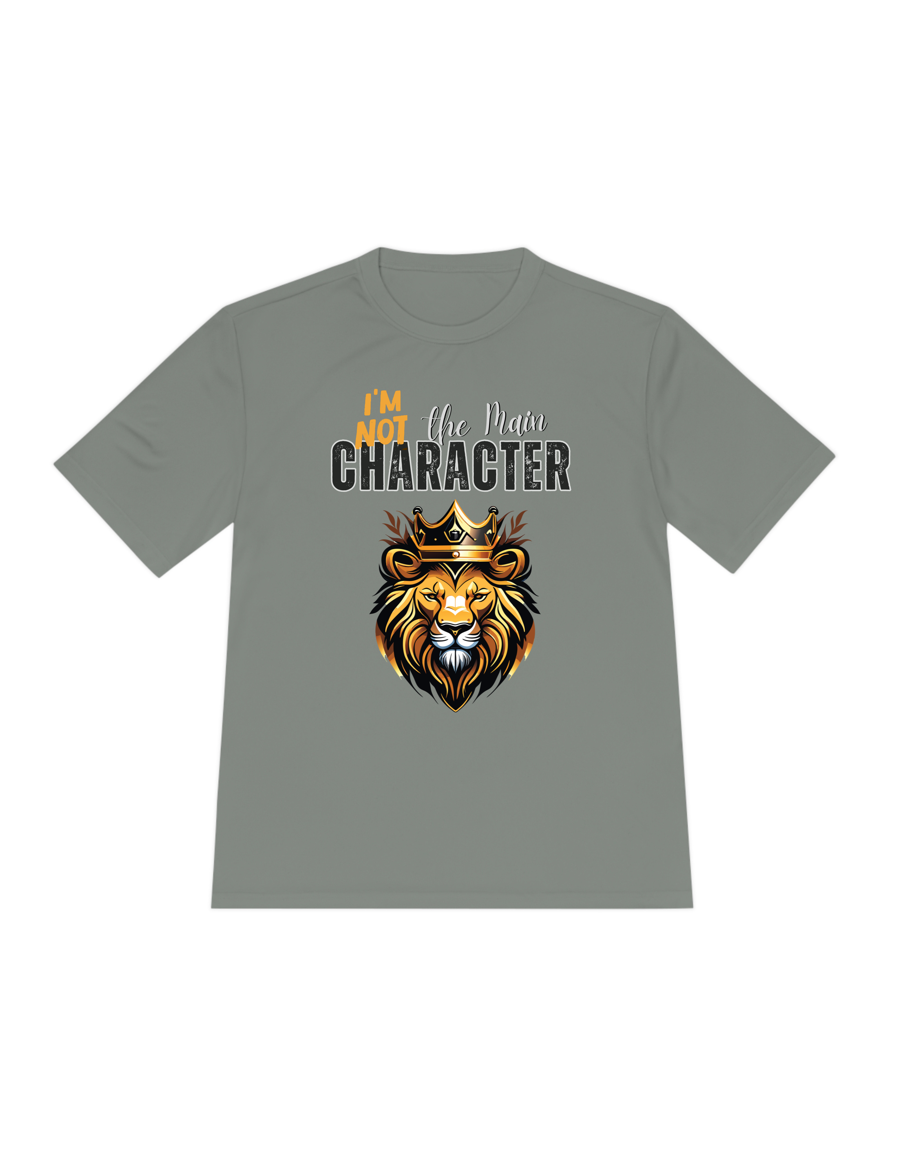 Not the Main Character Unisex Moisture Wicking Tee product thumbnail image Not the Main Character Unisex Moisture Wicking Tee product thumbnail image