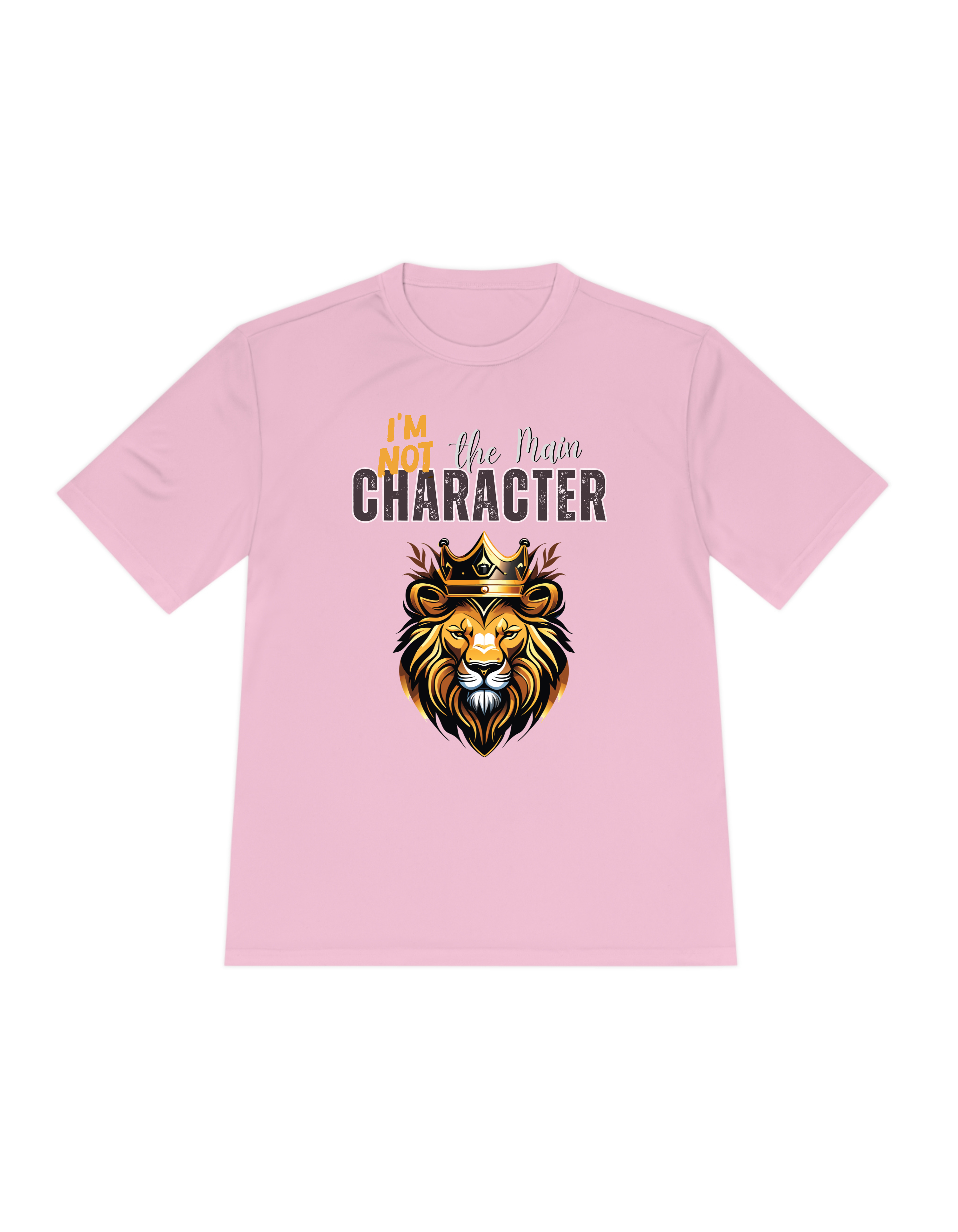 Not the Main Character Unisex Moisture Wicking Tee product thumbnail image Not the Main Character Unisex Moisture Wicking Tee product thumbnail image