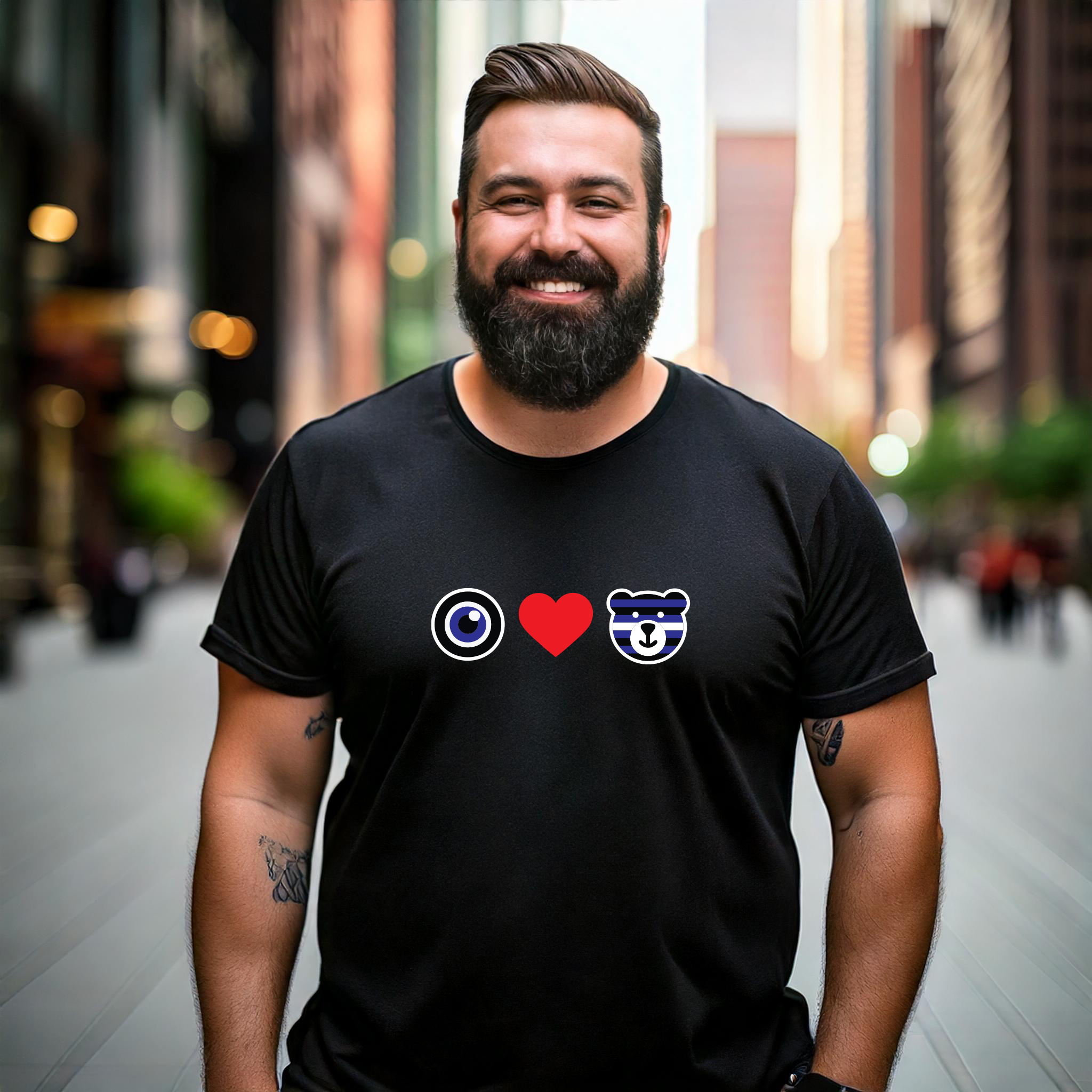 I Love Leather Bears t-shirt product thumbnail image I Love Leather Bears t-shirt product thumbnail image