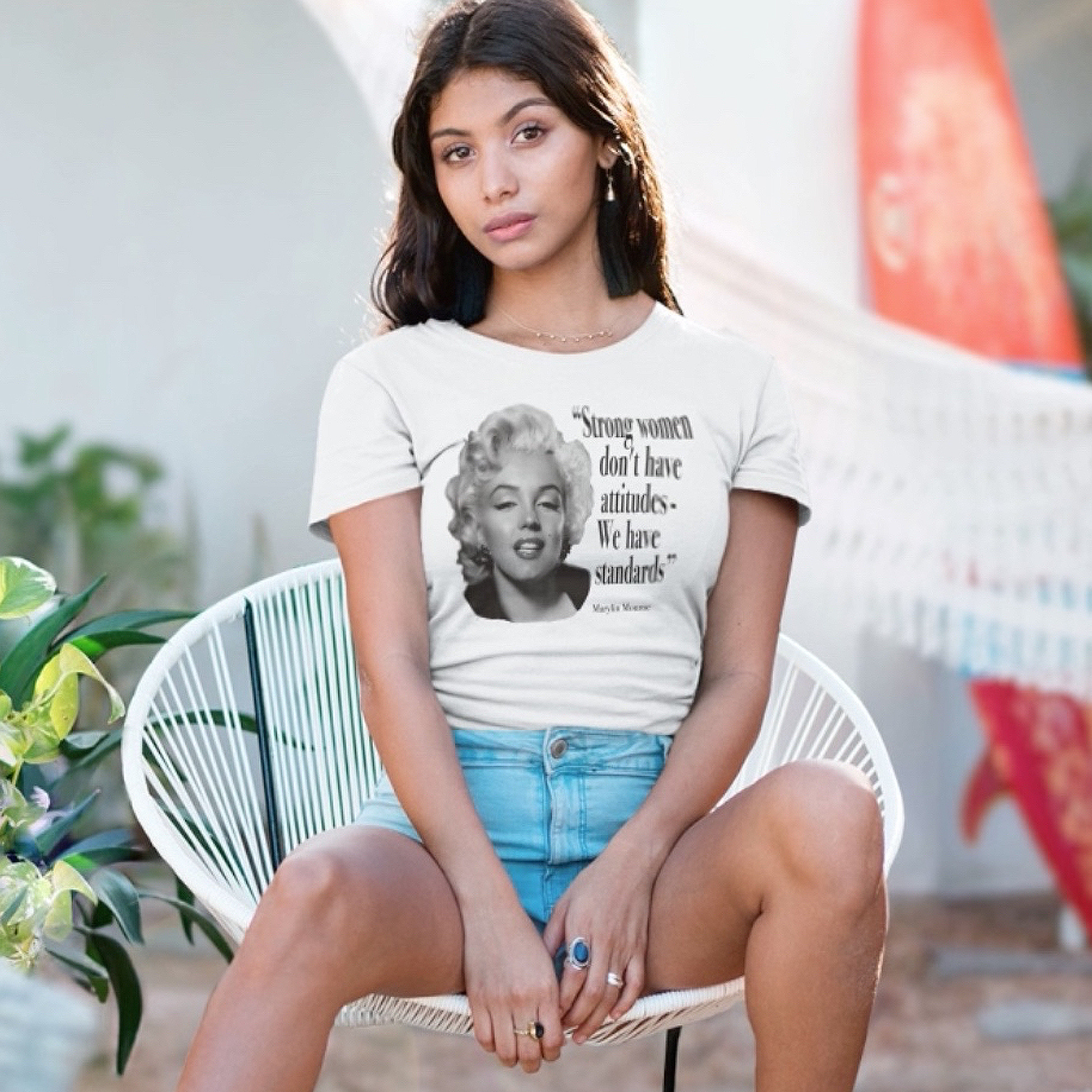 A Marylin Monroe Short Sleeve T-shirt product thumbnail image A Marylin Monroe Short Sleeve T-shirt product thumbnail image