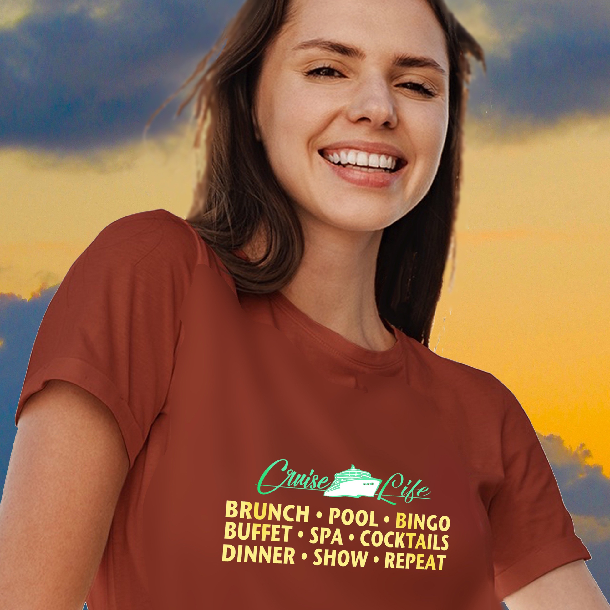 A Day C uising Short Sleeve Tee A Day C uising Short Sleeve Tee