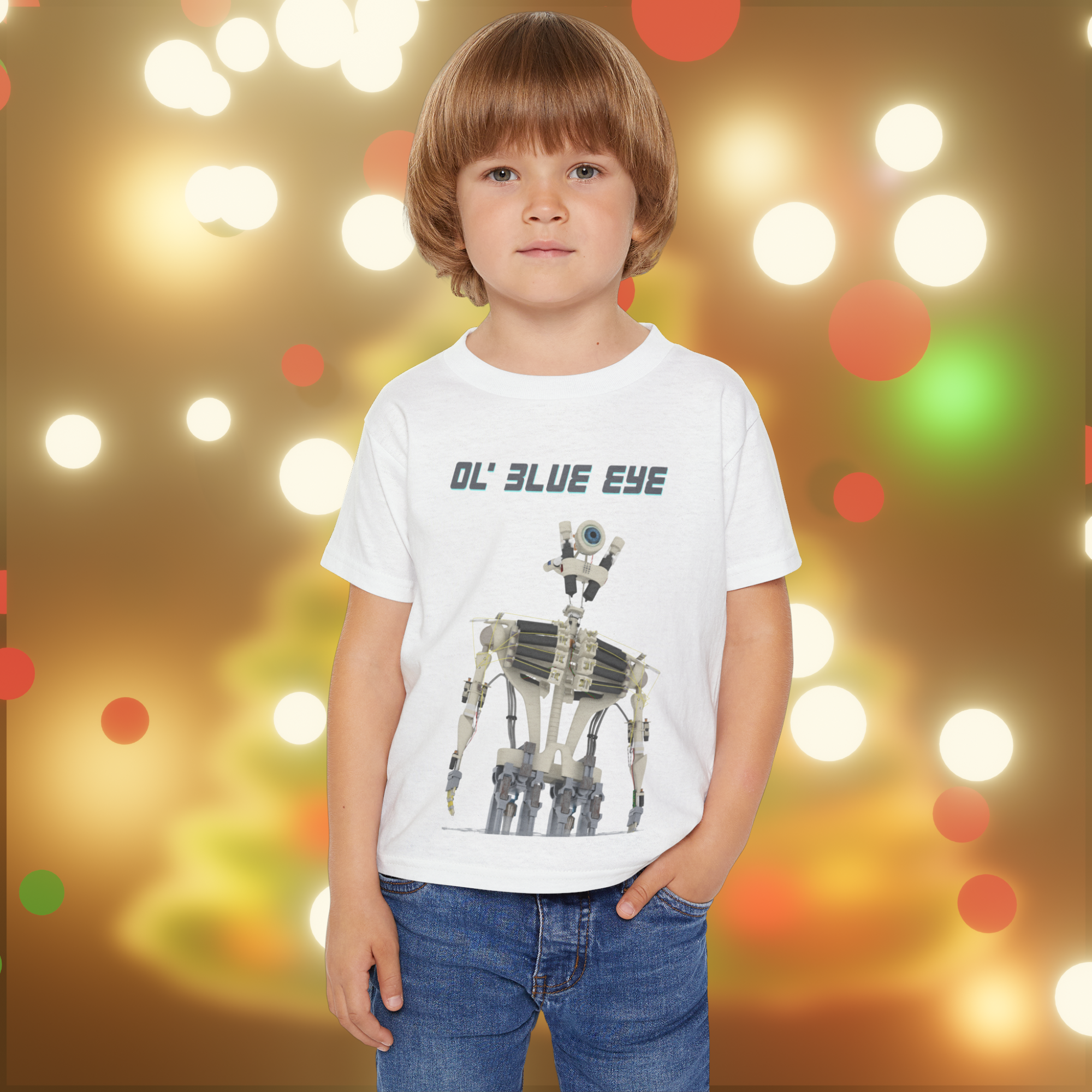 Ol' Blue Eye Robot Toddler T-shirt Ol' Blue Eye Robot Toddler T-shirt