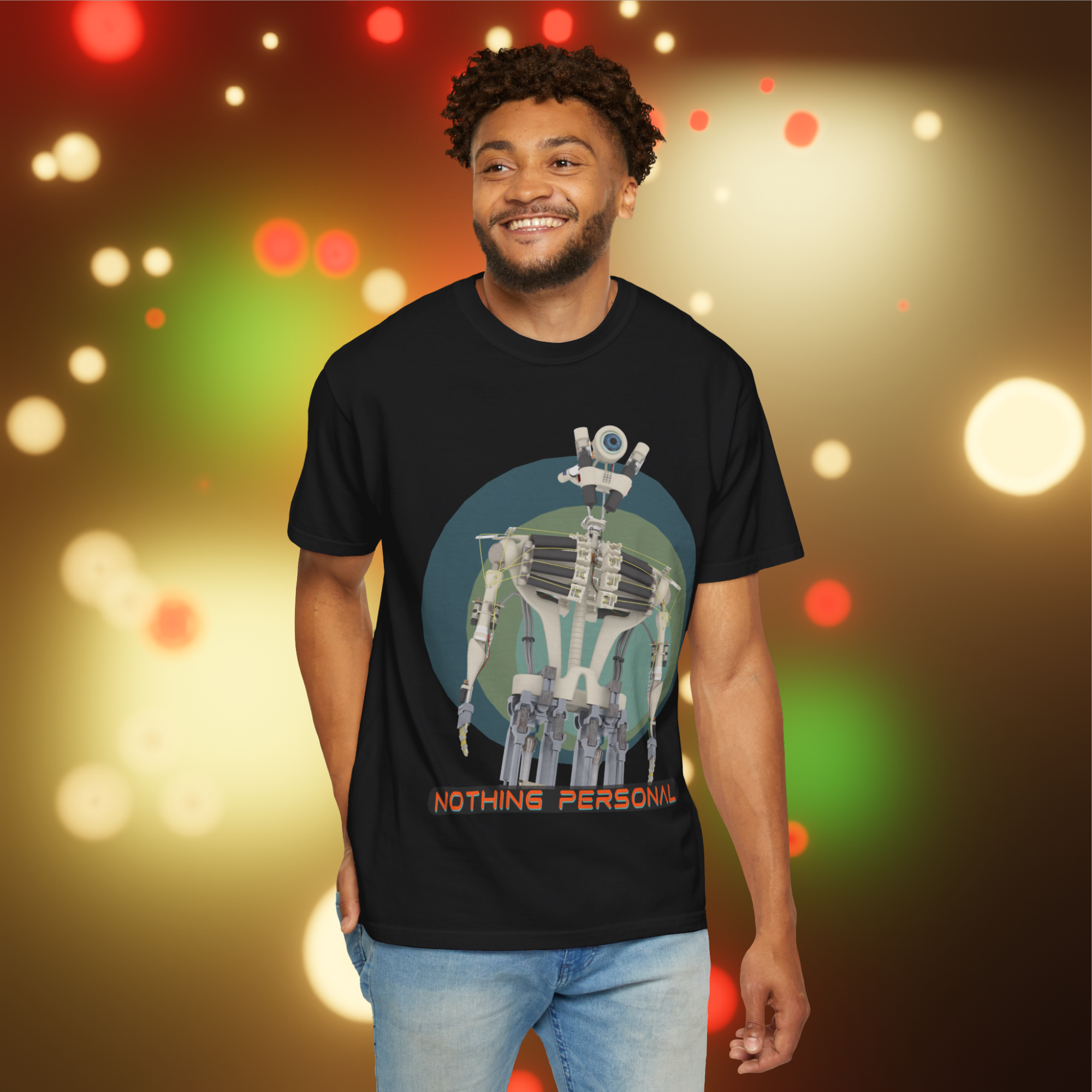 OBE Nothing Personal Unisex T-shirt - Black product thumbnail image OBE Nothing Personal Unisex T-shirt - Black product thumbnail image