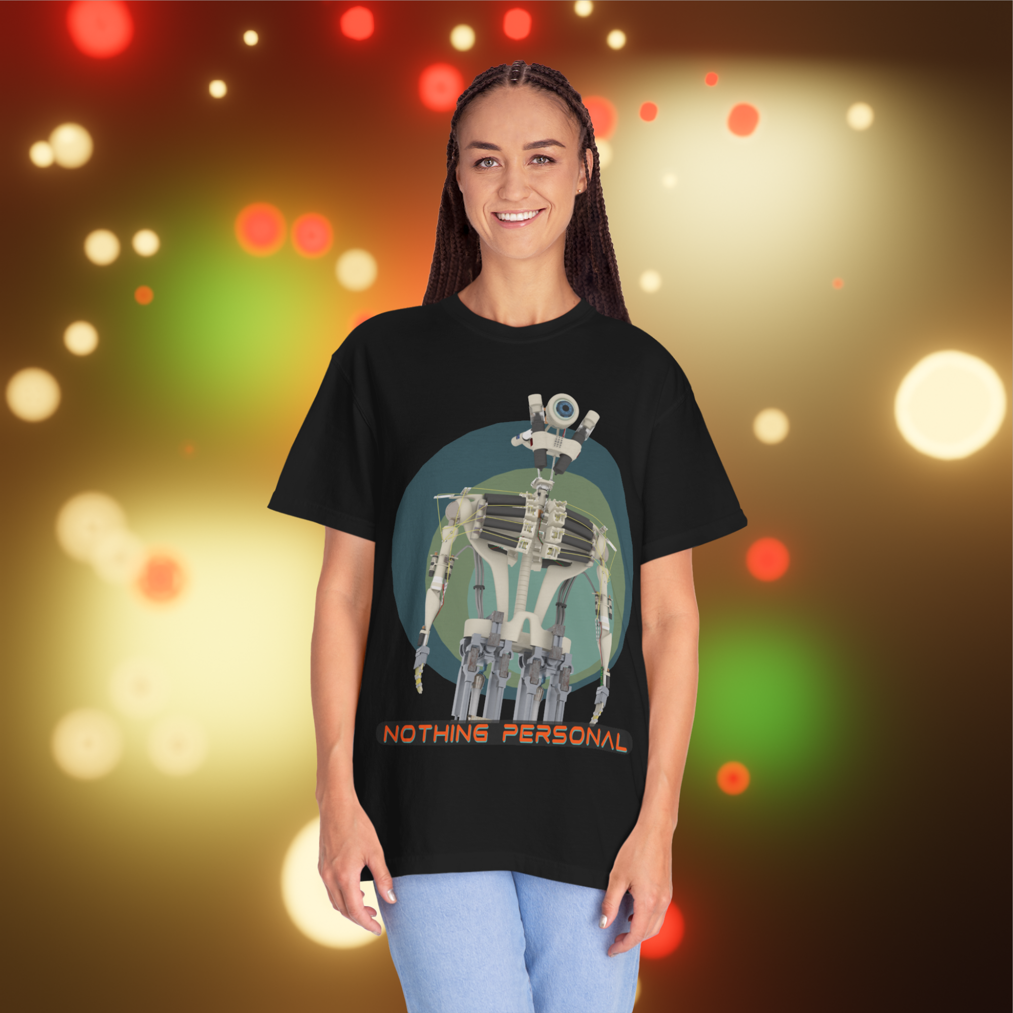 OBE Nothing Personal Unisex T-shirt - Black product thumbnail image OBE Nothing Personal Unisex T-shirt - Black product thumbnail image