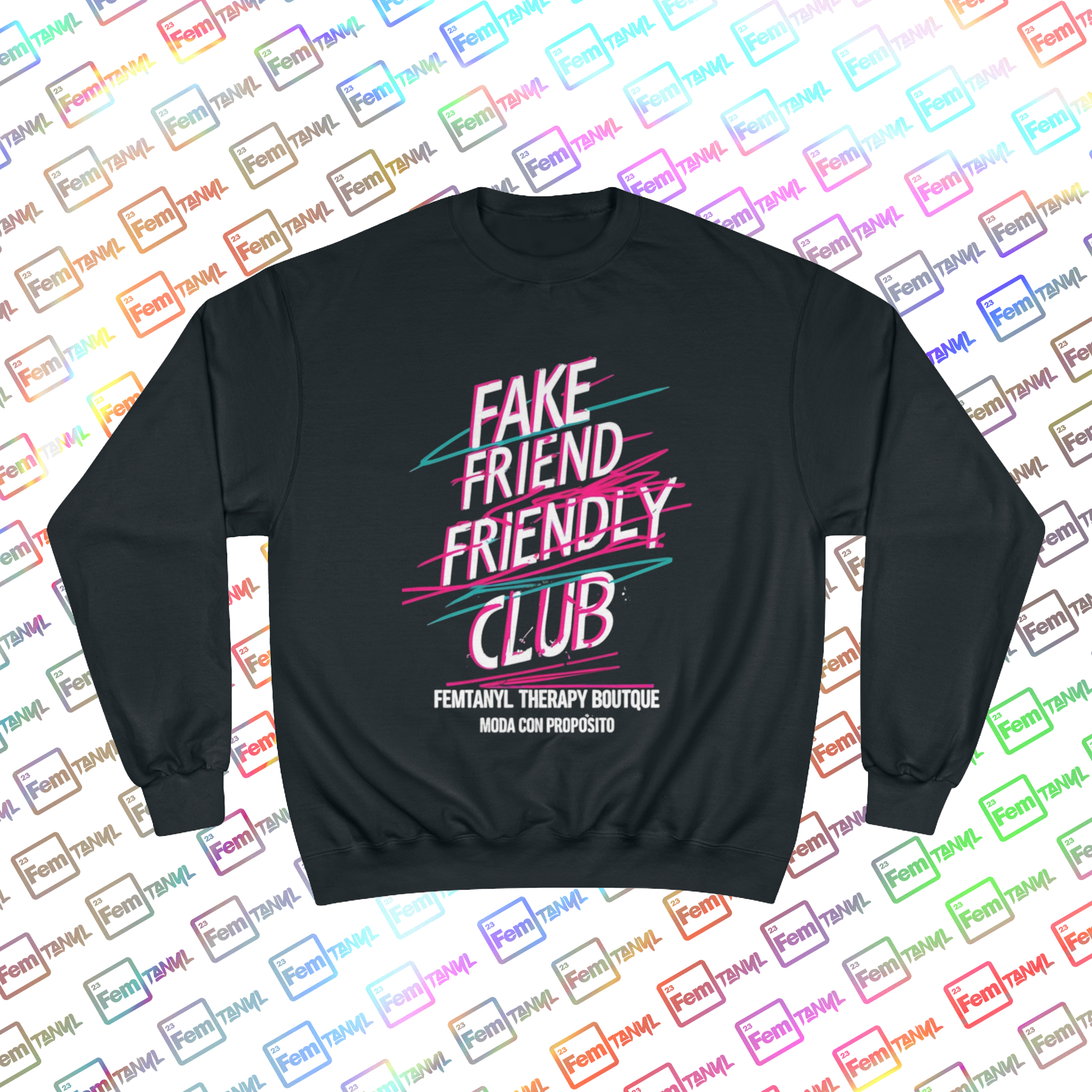 FAKE FRIEND FRIENDLY CLUB | Champion Sweatshirt ππ FAKE FRIEND FRIENDLY CLUB | Champion Sweatshirt ππ