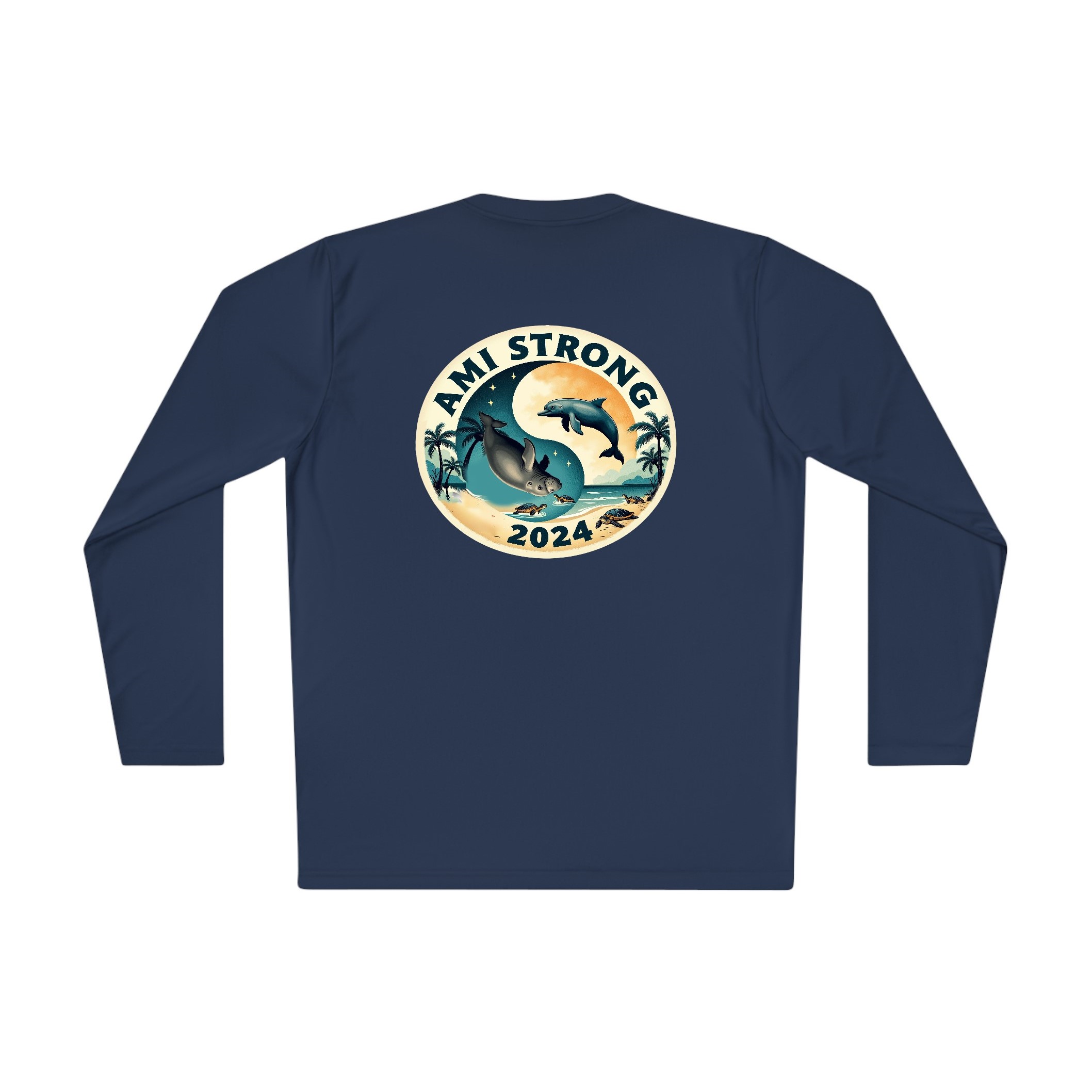 AMI STRONG 2 - Unisex Lightweight Long Sleeve Tee product thumbnail image AMI STRONG 2 - Unisex Lightweight Long Sleeve Tee product thumbnail image