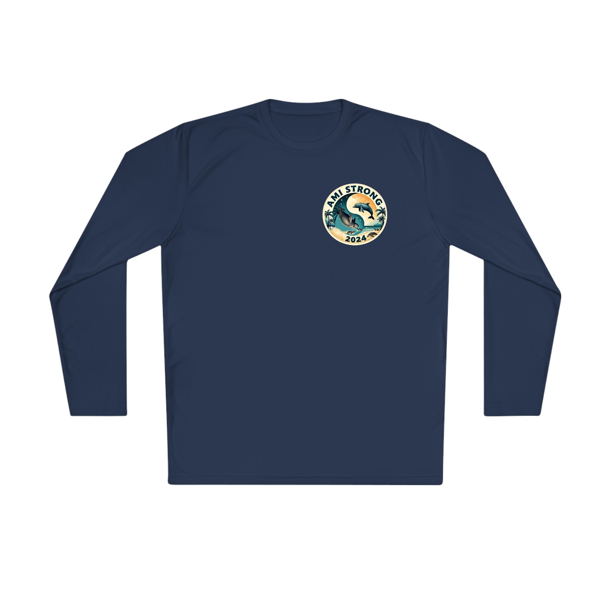 AMI STRONG 2 - Unisex Lightweight Long Sleeve Tee product thumbnail image AMI STRONG 2 - Unisex Lightweight Long Sleeve Tee product thumbnail image