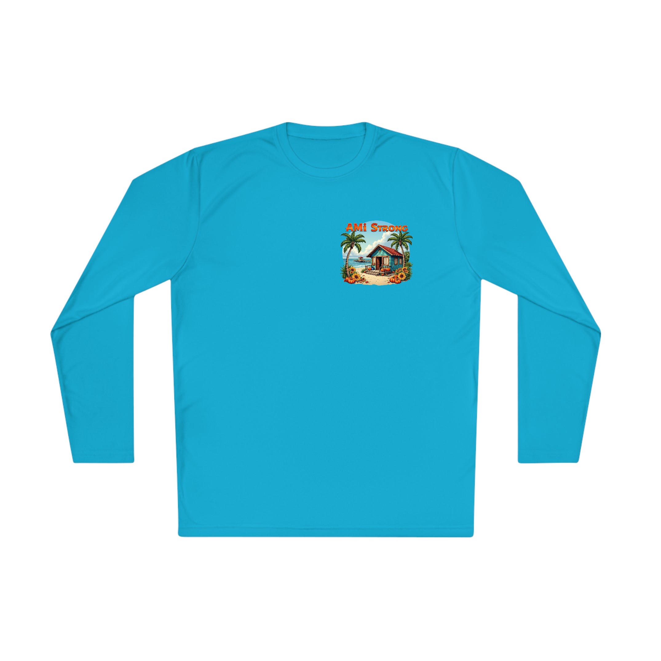 AMI STRONG FALL 2 - Unisex Lightweight Long Sleeve Tee product thumbnail image AMI STRONG FALL 2 - Unisex Lightweight Long Sleeve Tee product thumbnail image