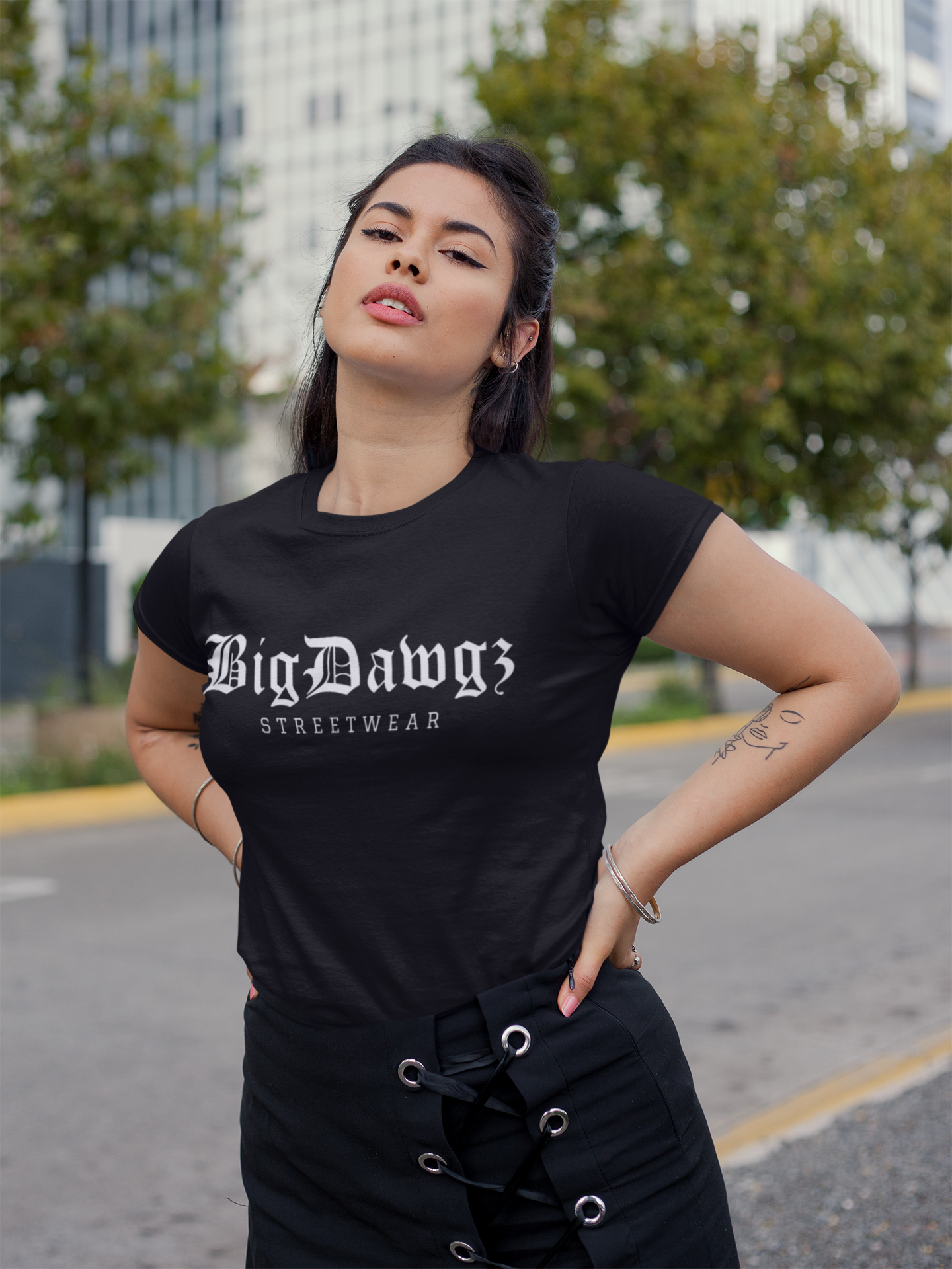 Big Dawgz Streetwear Women's Short Sleeve Tee product thumbnail image