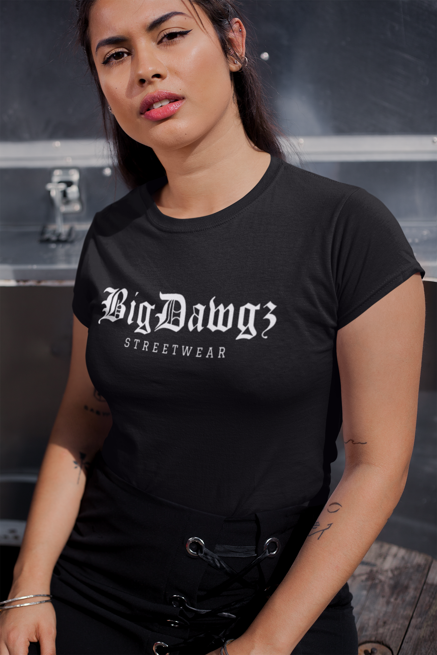 Big Dawgz Streetwear Women's Short Sleeve Tee