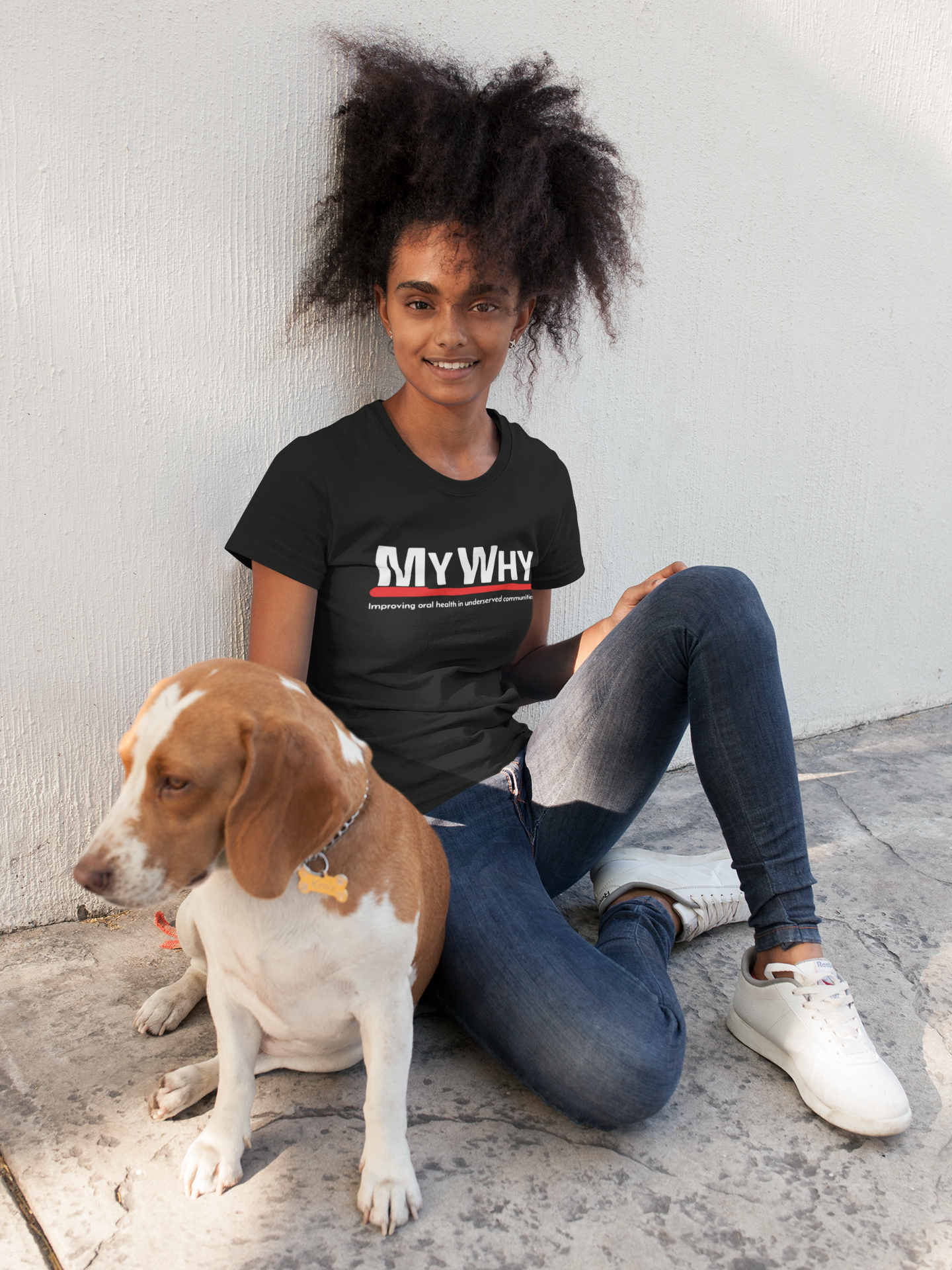 MY WHY Unisex Triblend Tee product thumbnail image