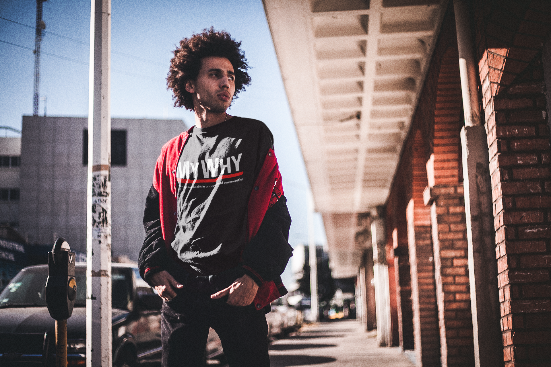 MY WHY Unisex Triblend Tee product thumbnail image