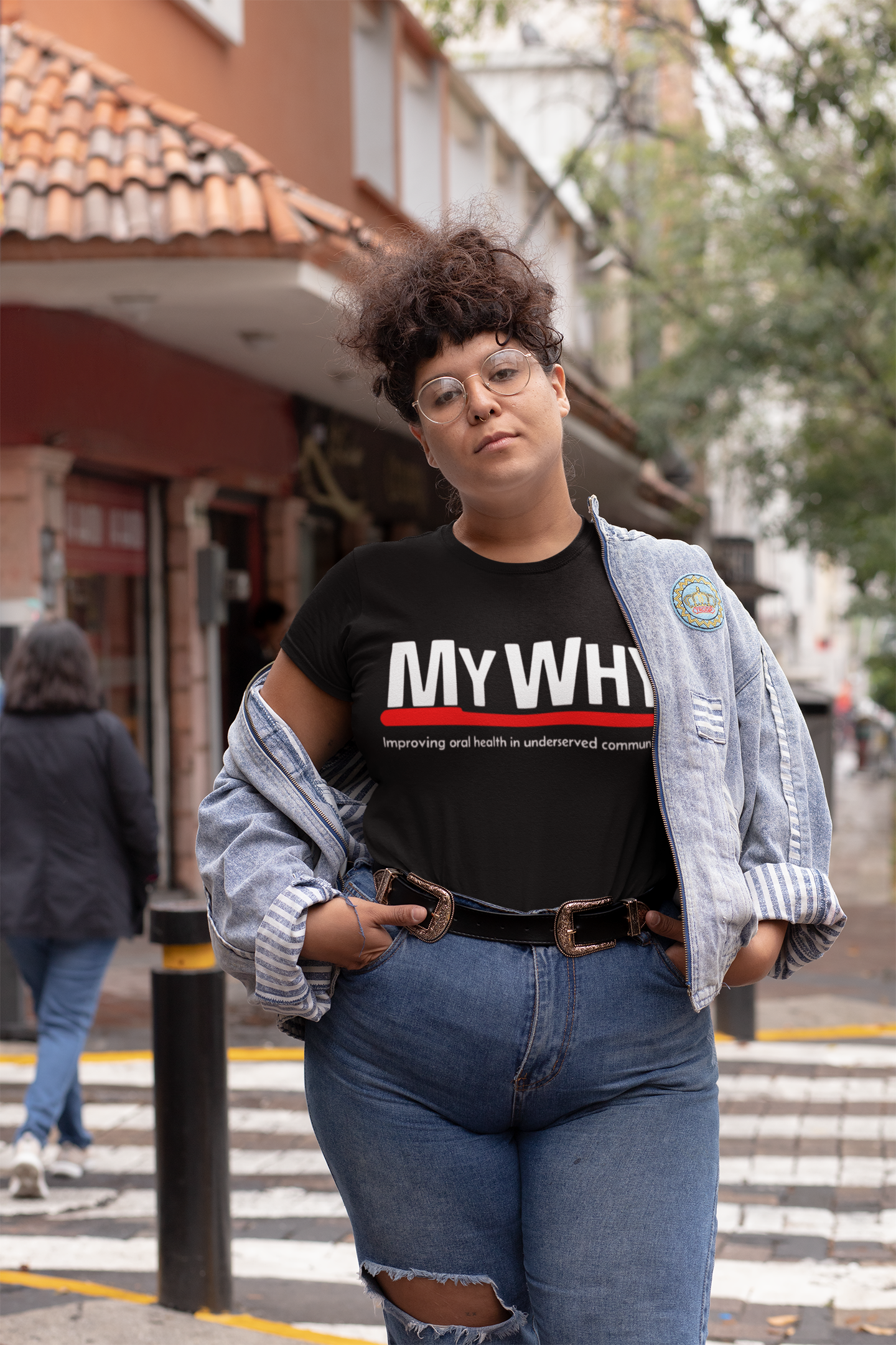 MY WHY Unisex Triblend Tee product thumbnail image