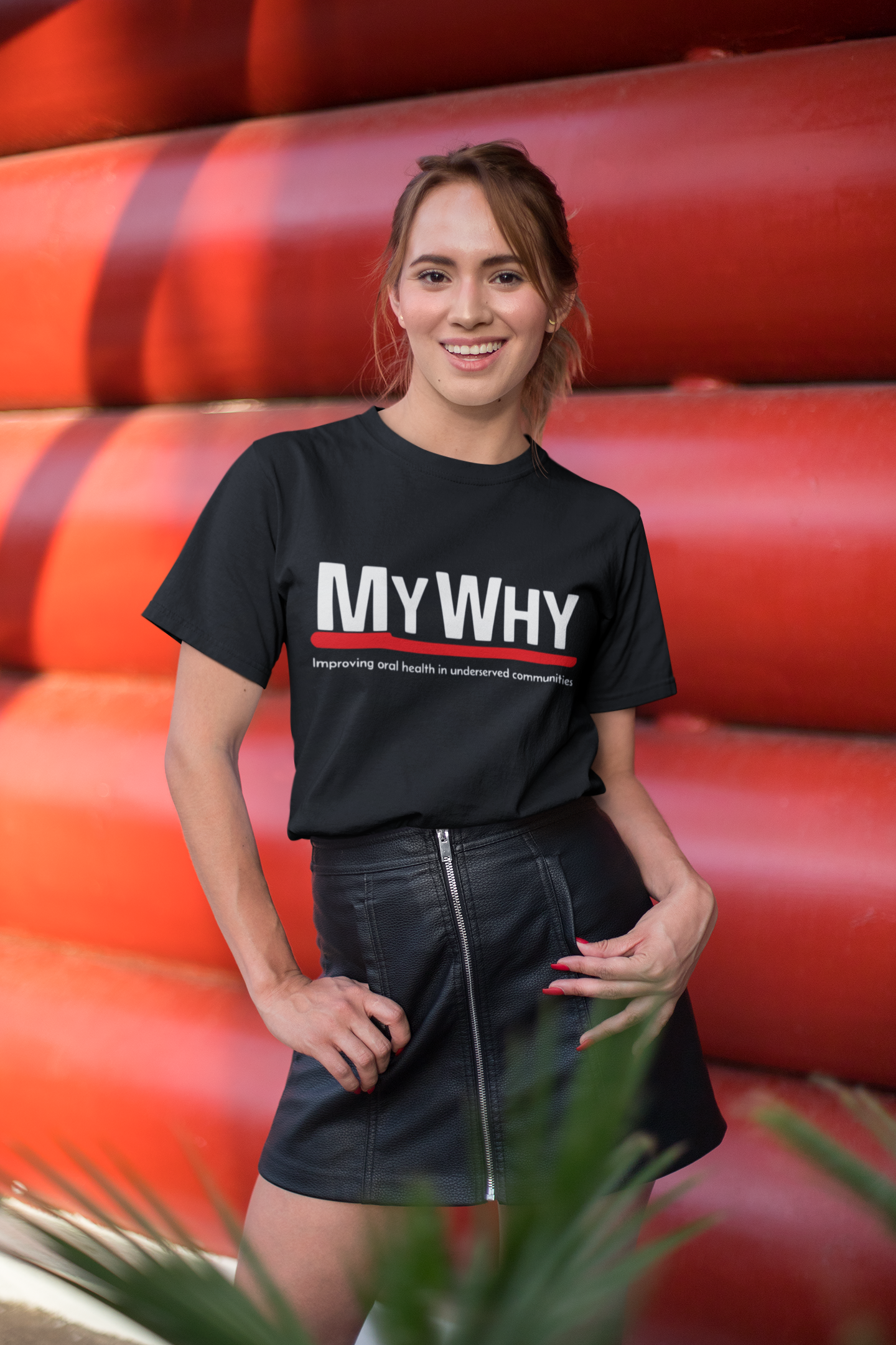 MY WHY Unisex Triblend Tee product thumbnail image