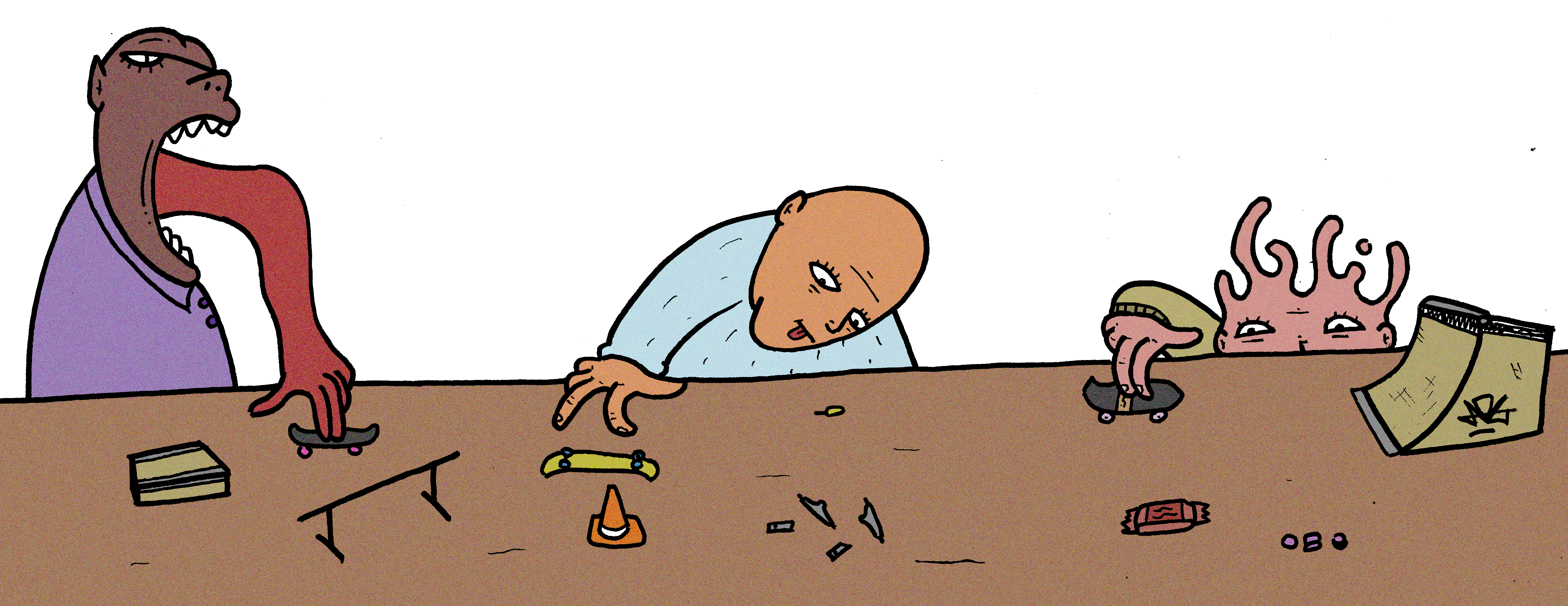 Ceramic Mug (Fingerboard Sesh) product thumbnail image