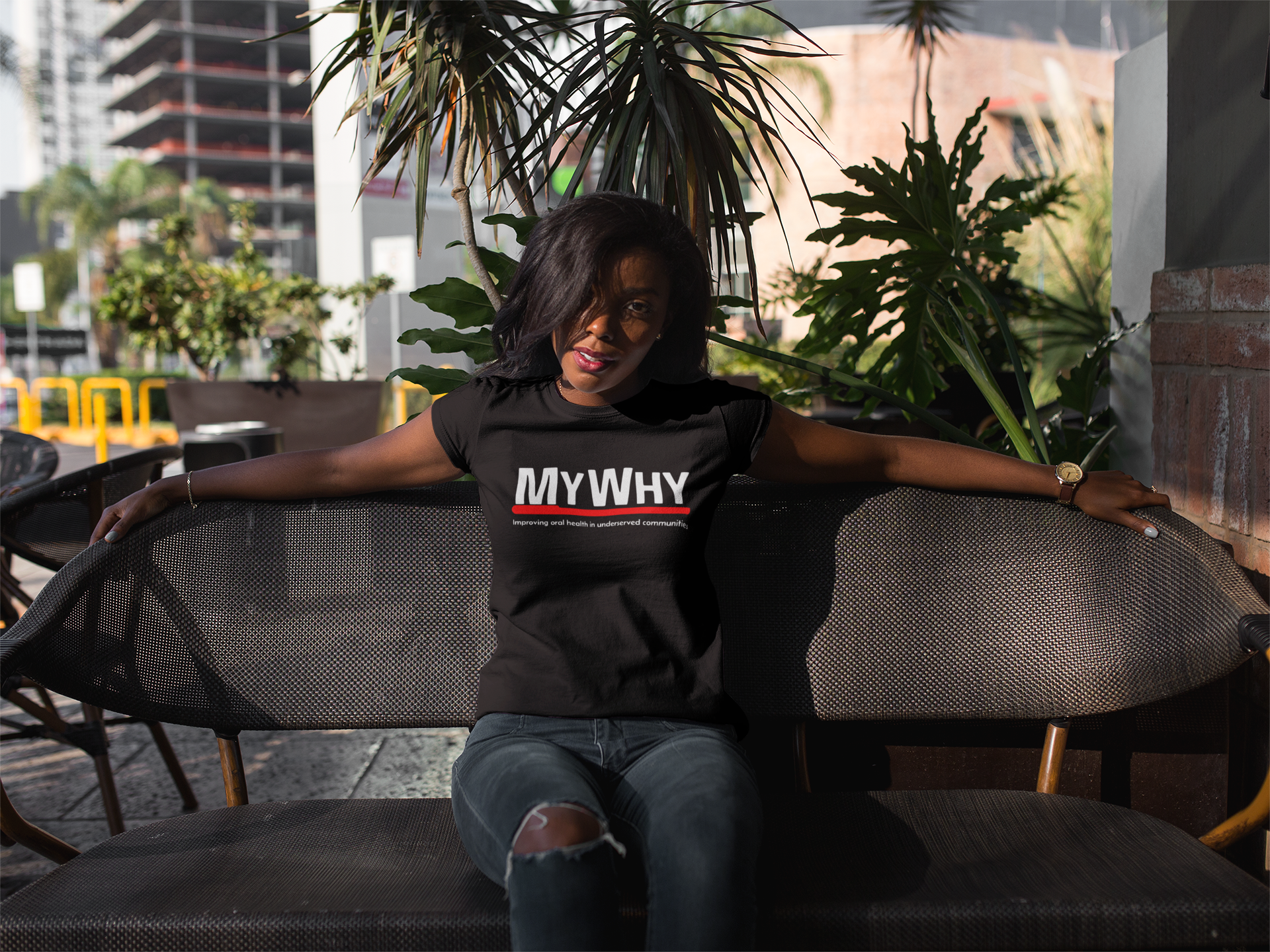 MY WHY Unisex Triblend Tee product thumbnail image MY WHY Unisex Triblend Tee product thumbnail image