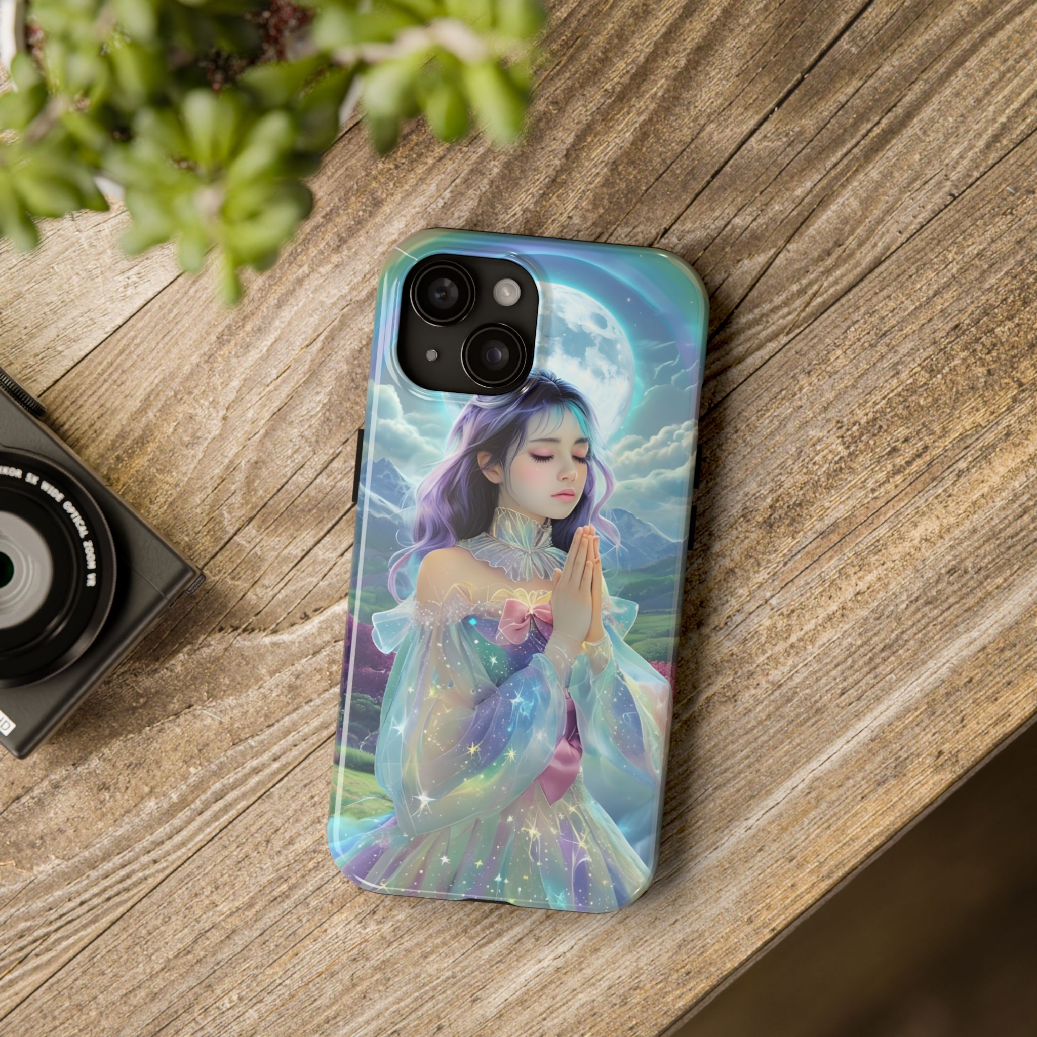 Celestial Moon Goddess Phone Case Ethereal Fantasy Art iPhone Cover Mystical Aesthetic Purple Hair Dreamy Galaxy Stars Gift for Her Celestial Moon Goddess Phone Case Ethereal Fantasy Art iPhone Cover Mystical Aesthetic Purple Hair Dreamy Galaxy Stars Gift for Her