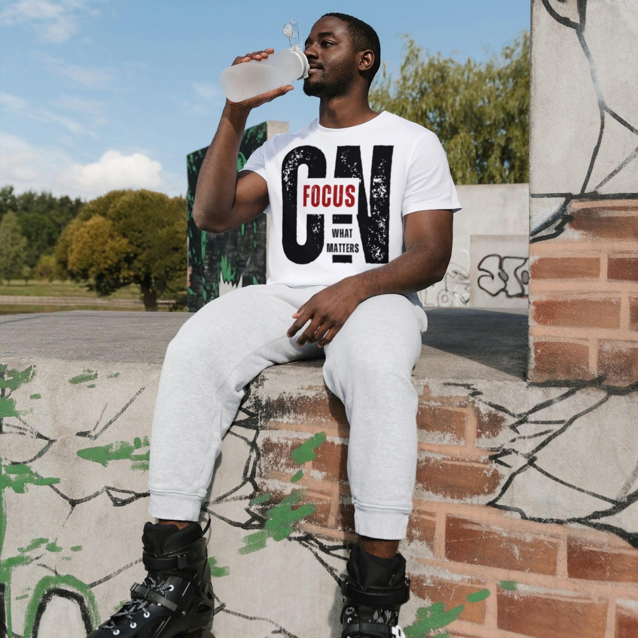 Focus On What Matters - Unisex Softstyle T-Shirt product thumbnail image Focus On What Matters - Unisex Softstyle T-Shirt product thumbnail image