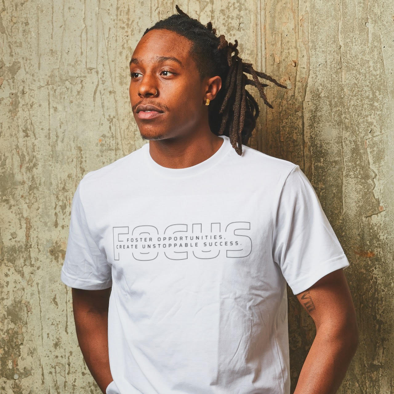 Focus Unisex Tee - Motivational T-Shirt for Success product thumbnail image Focus Unisex Tee - Motivational T-Shirt for Success product thumbnail image