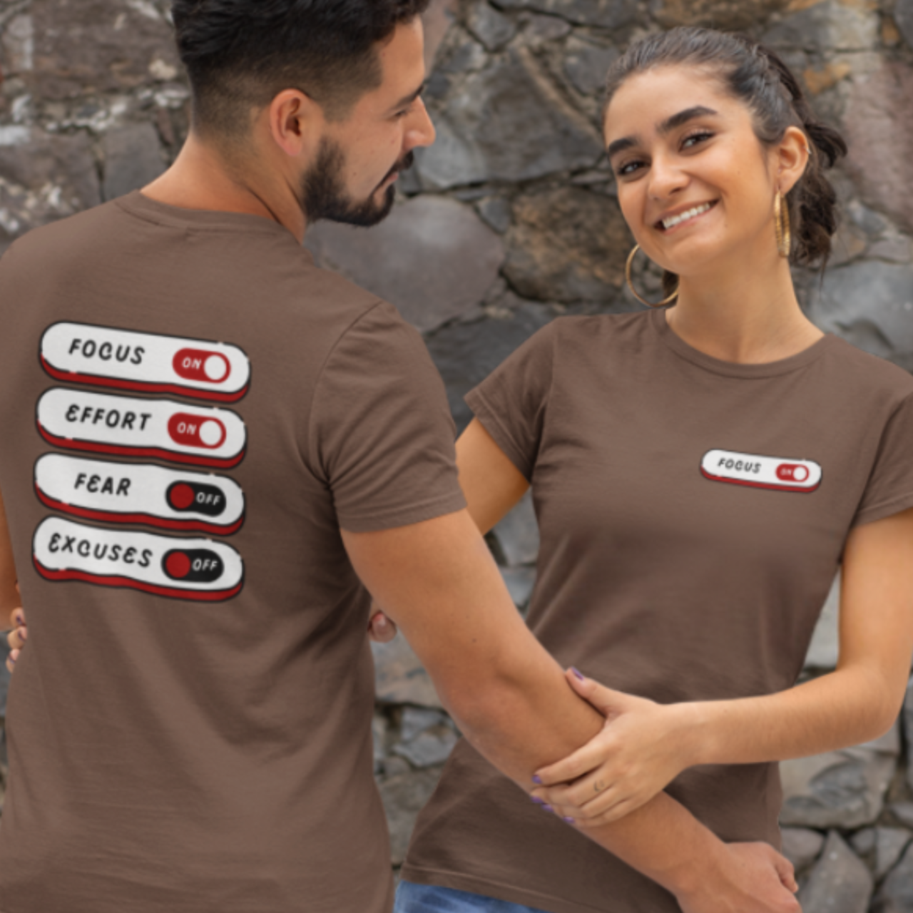 Focus On Excuses Off/T-Shirt/Unisex product thumbnail image Focus On Excuses Off/T-Shirt/Unisex product thumbnail image