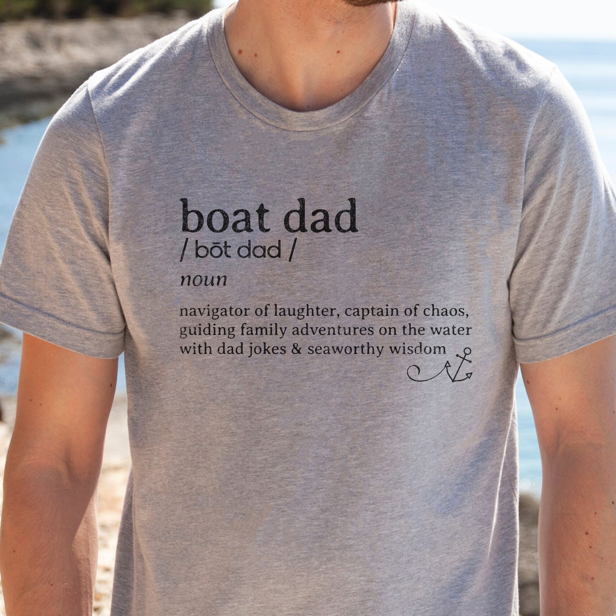 Boat Dad Definition T-Shirt product thumbnail image Boat Dad Definition T-Shirt product thumbnail image