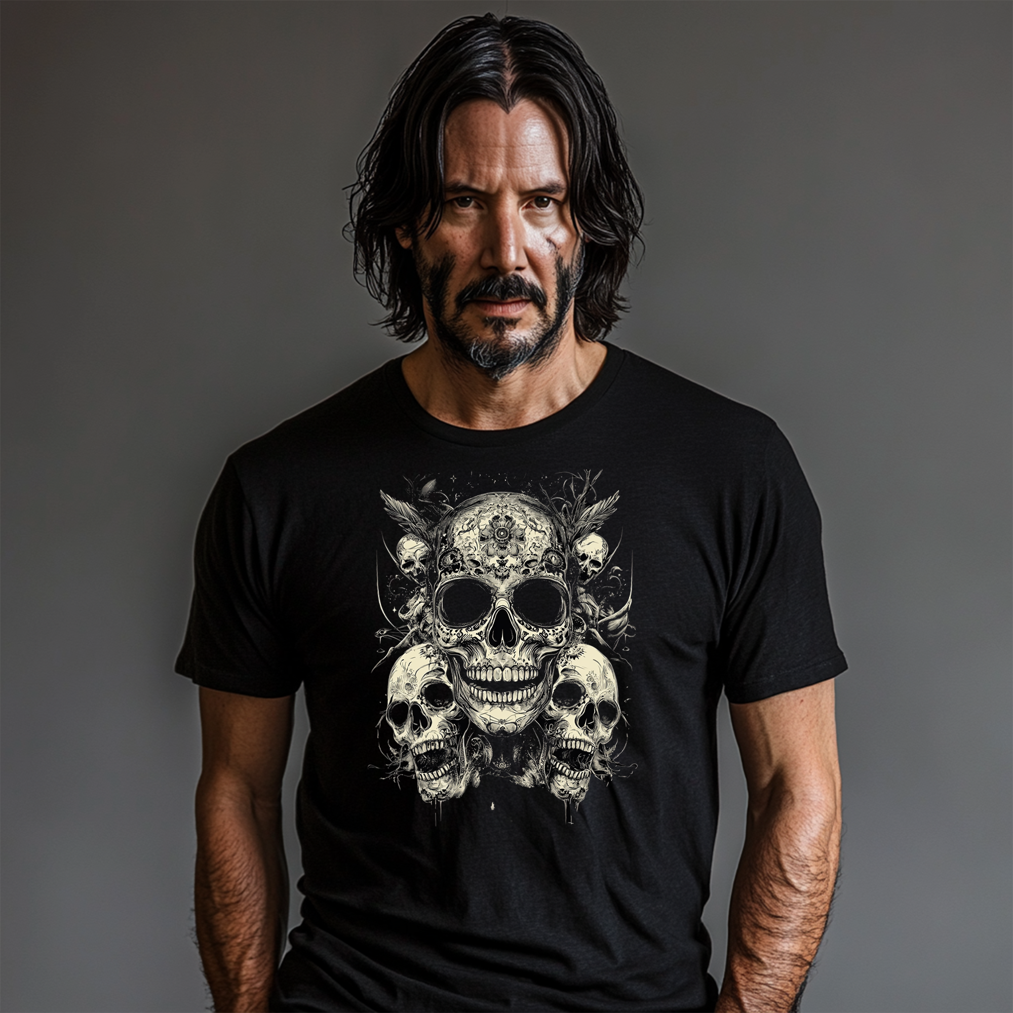 Afterlife Sugar Skull Motif