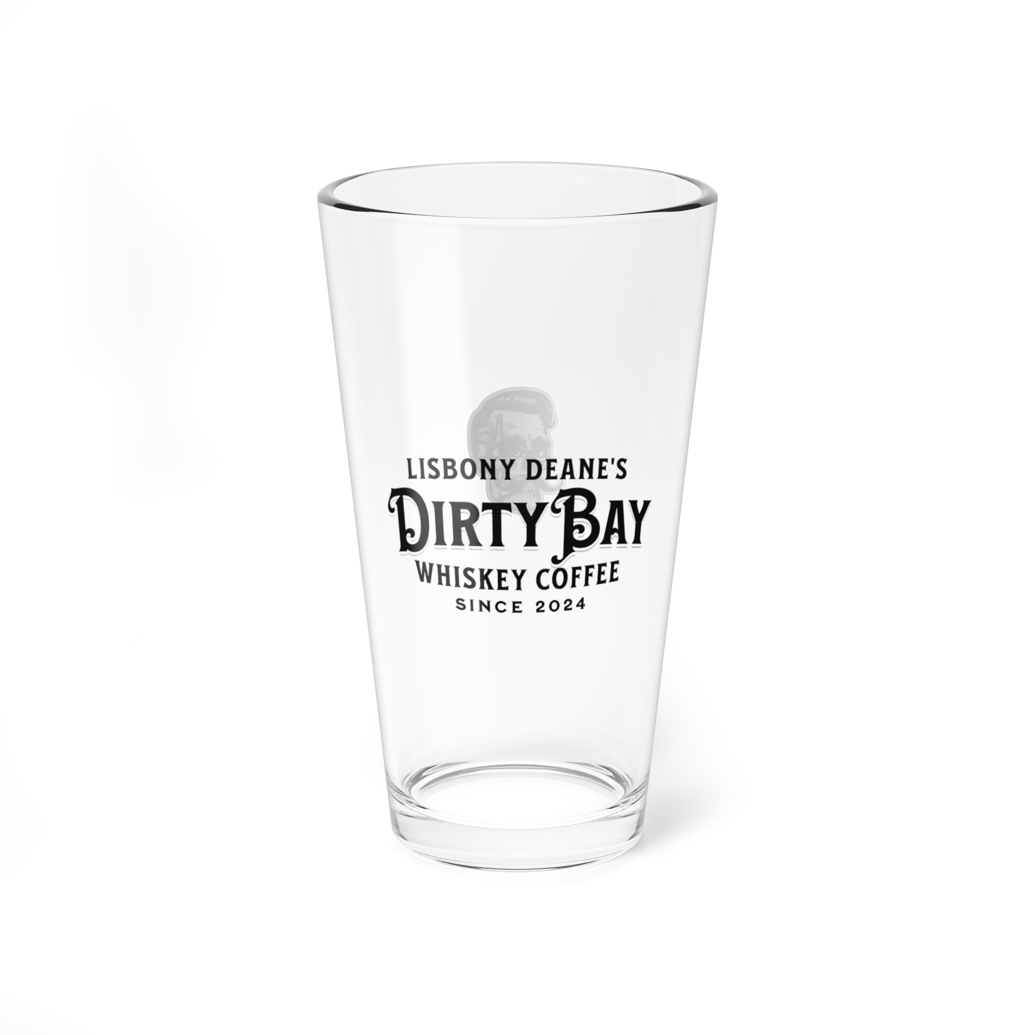 Glass, Coffee Whiskey Mixing Glass, 16oz - Lisbony Deane Dirty Bay