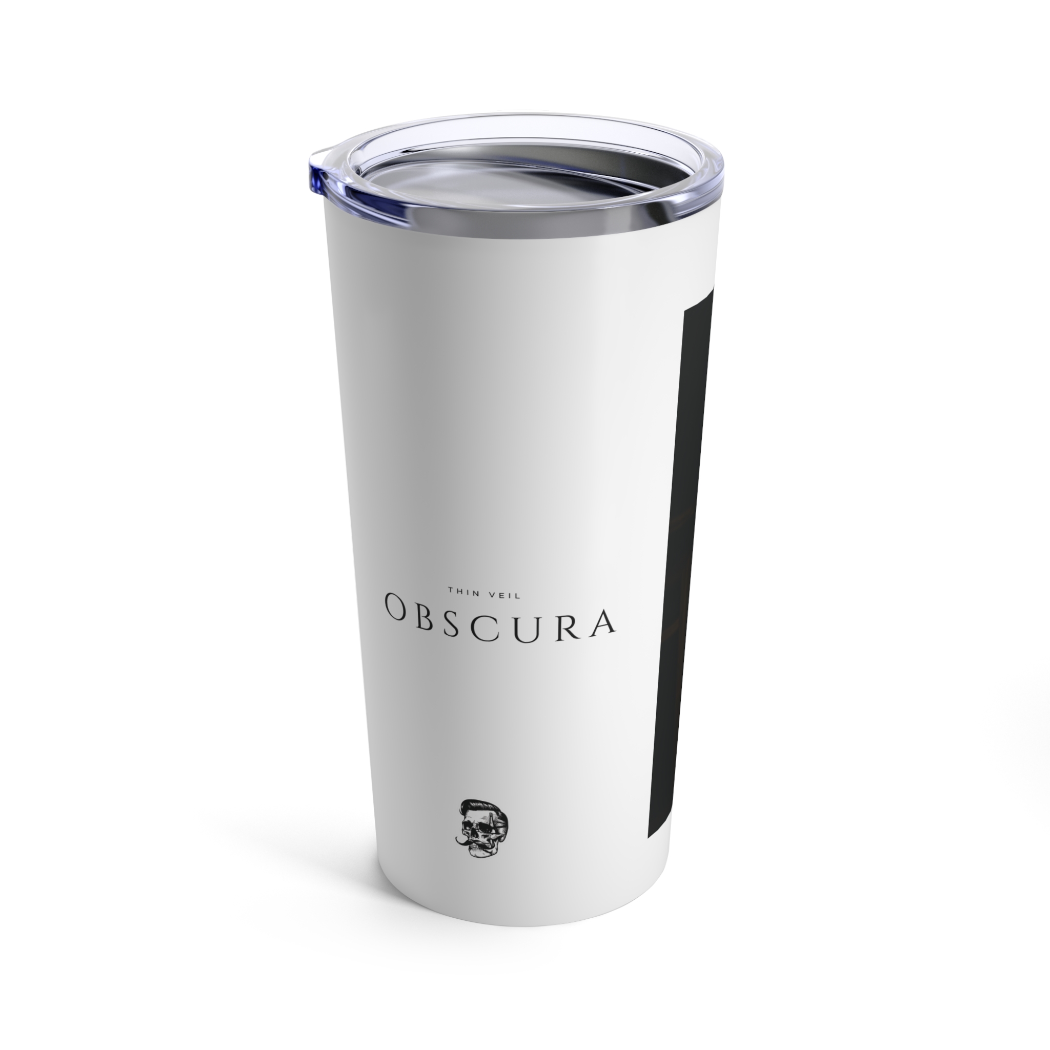 Tumbler 20oz - Thin Veil Obscura: Max, Travel Mug, Ghostly Design, Coffee Cup, Halloween Tumbler, Unique Gift product thumbnail image