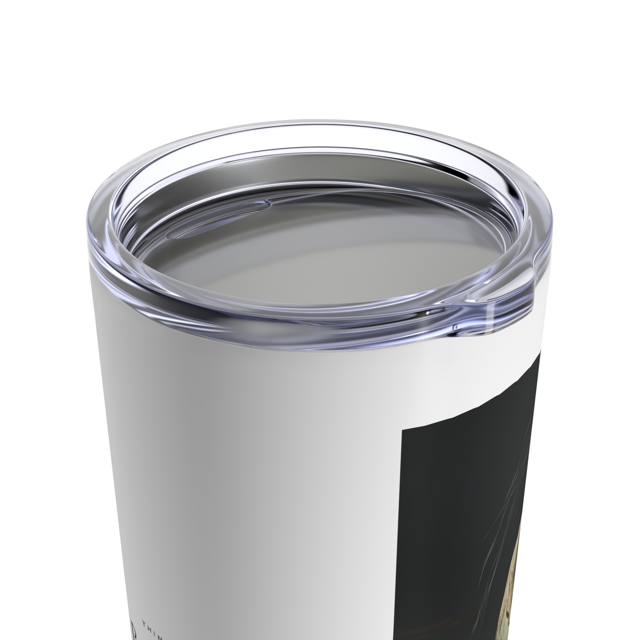 Tumbler 20oz - Thin Veil Obscura: Max, Travel Mug, Ghostly Design, Coffee Cup, Halloween Tumbler, Unique Gift product thumbnail image