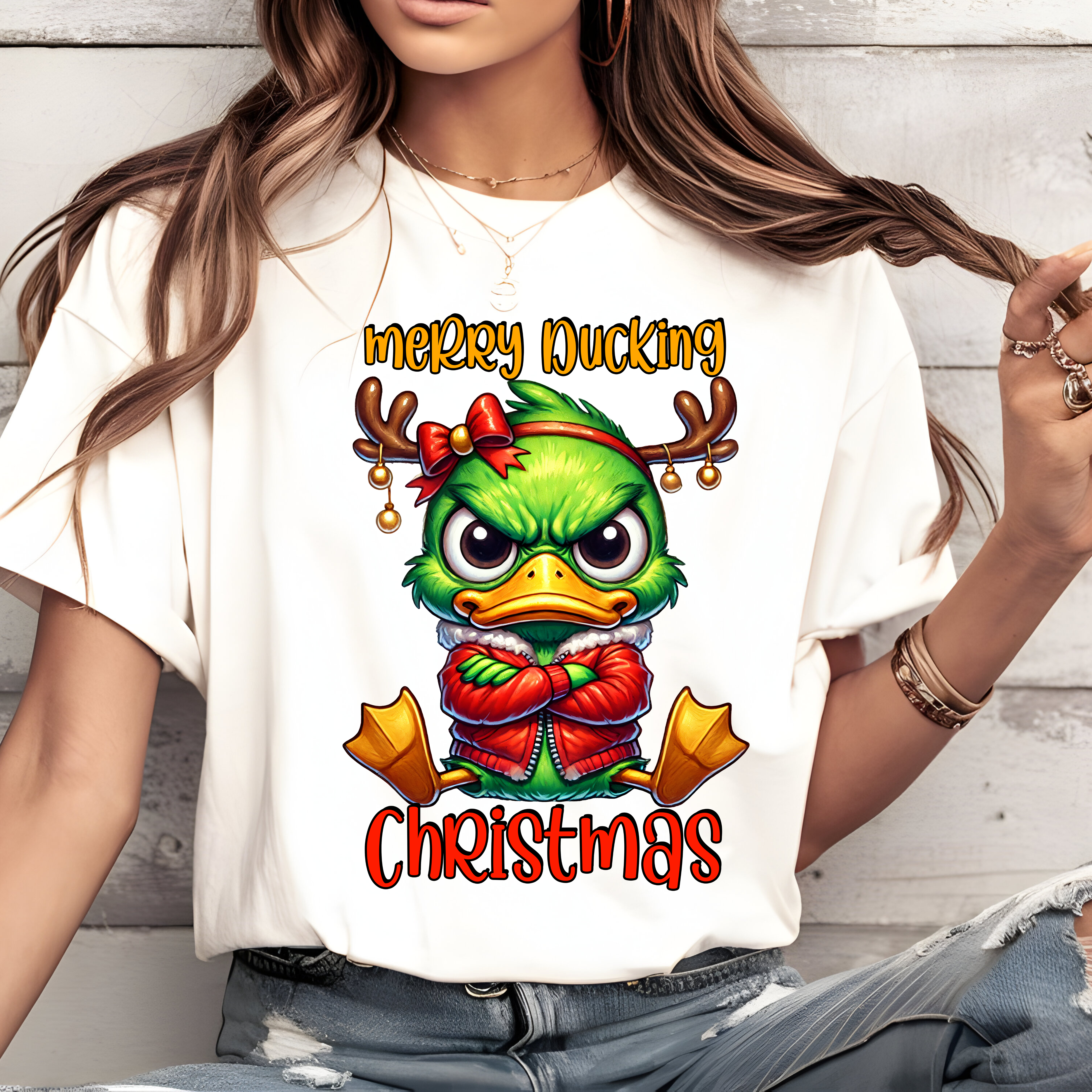 Christmas Duck Tee product thumbnail image