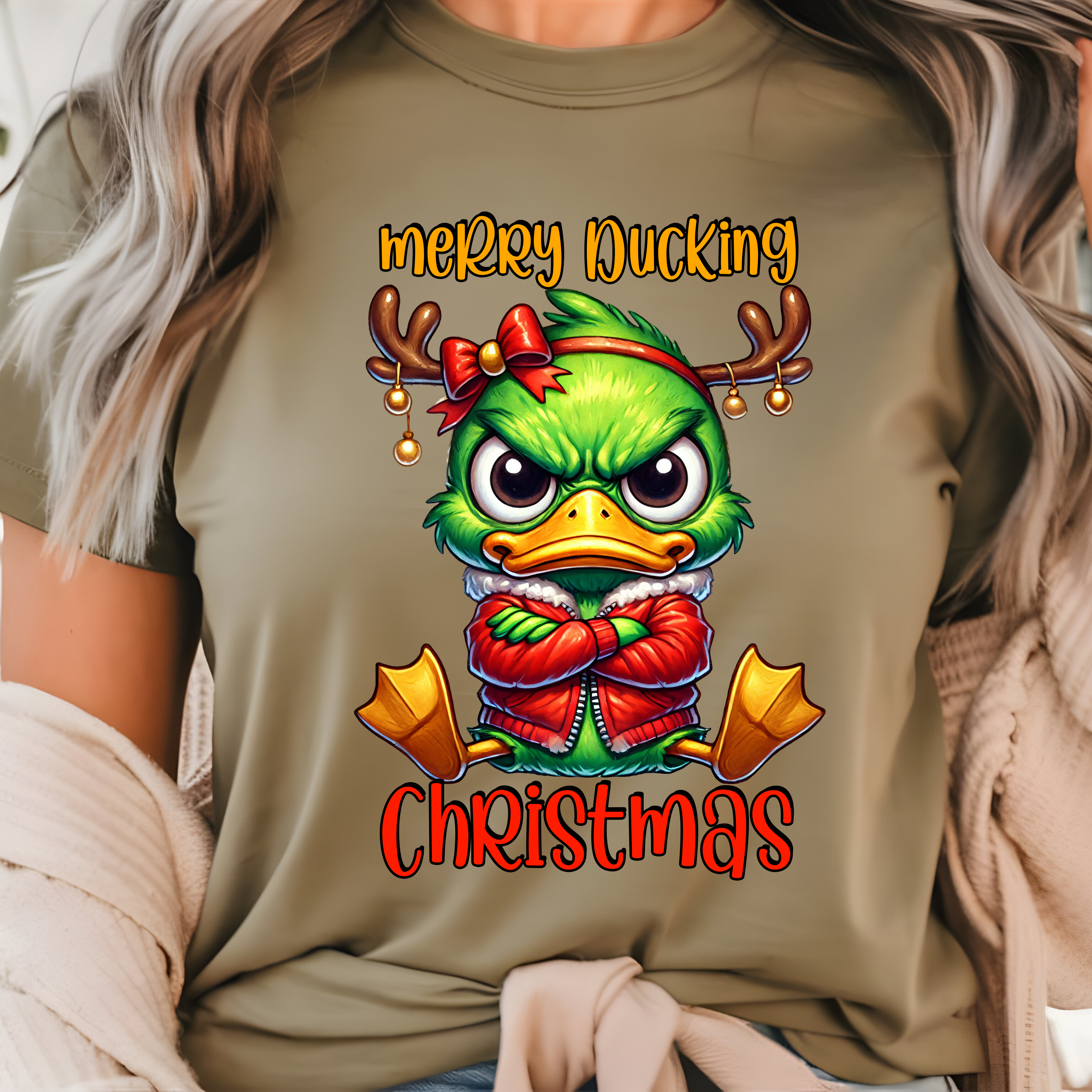 Christmas Duck Tee product thumbnail image