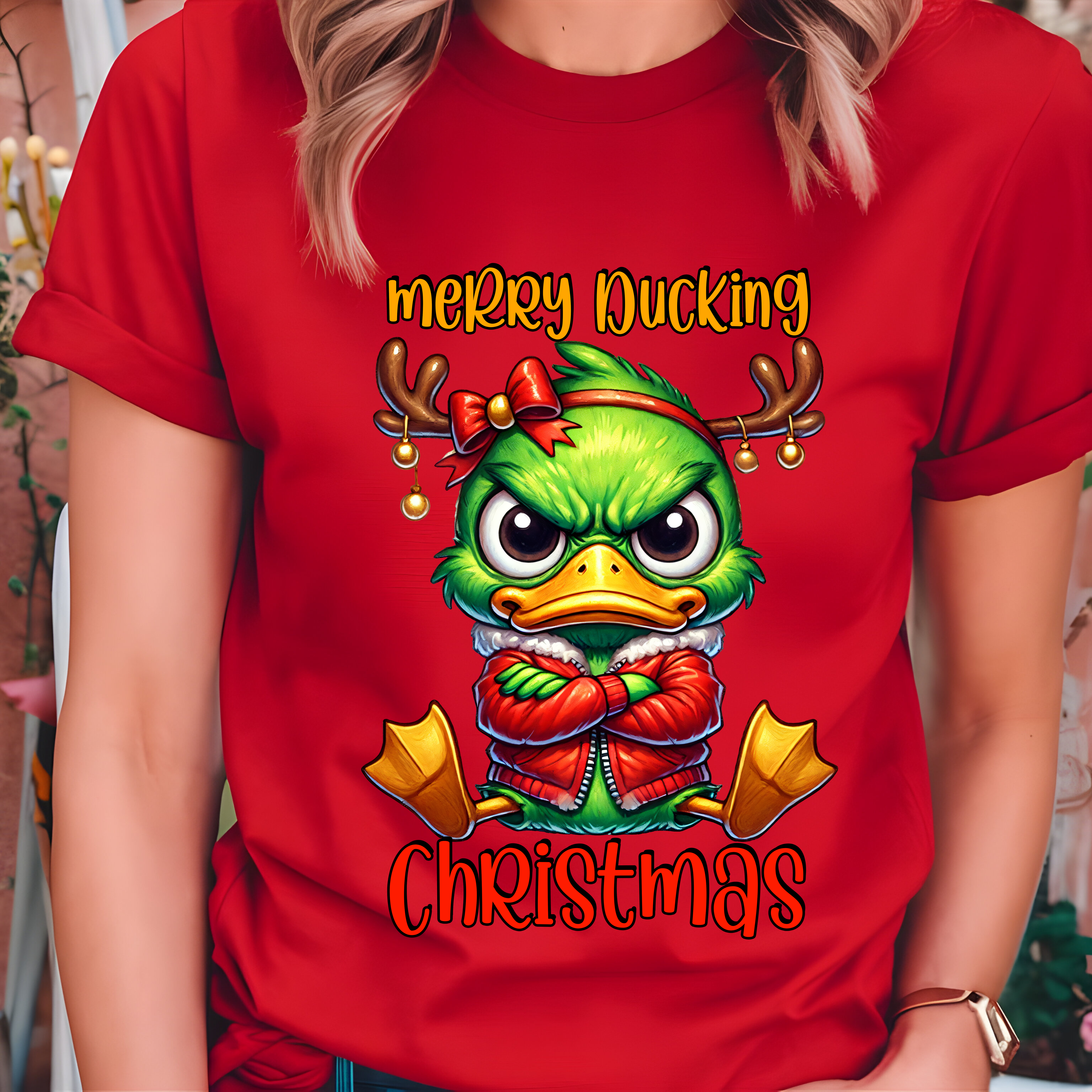 Christmas Duck Tee product thumbnail image