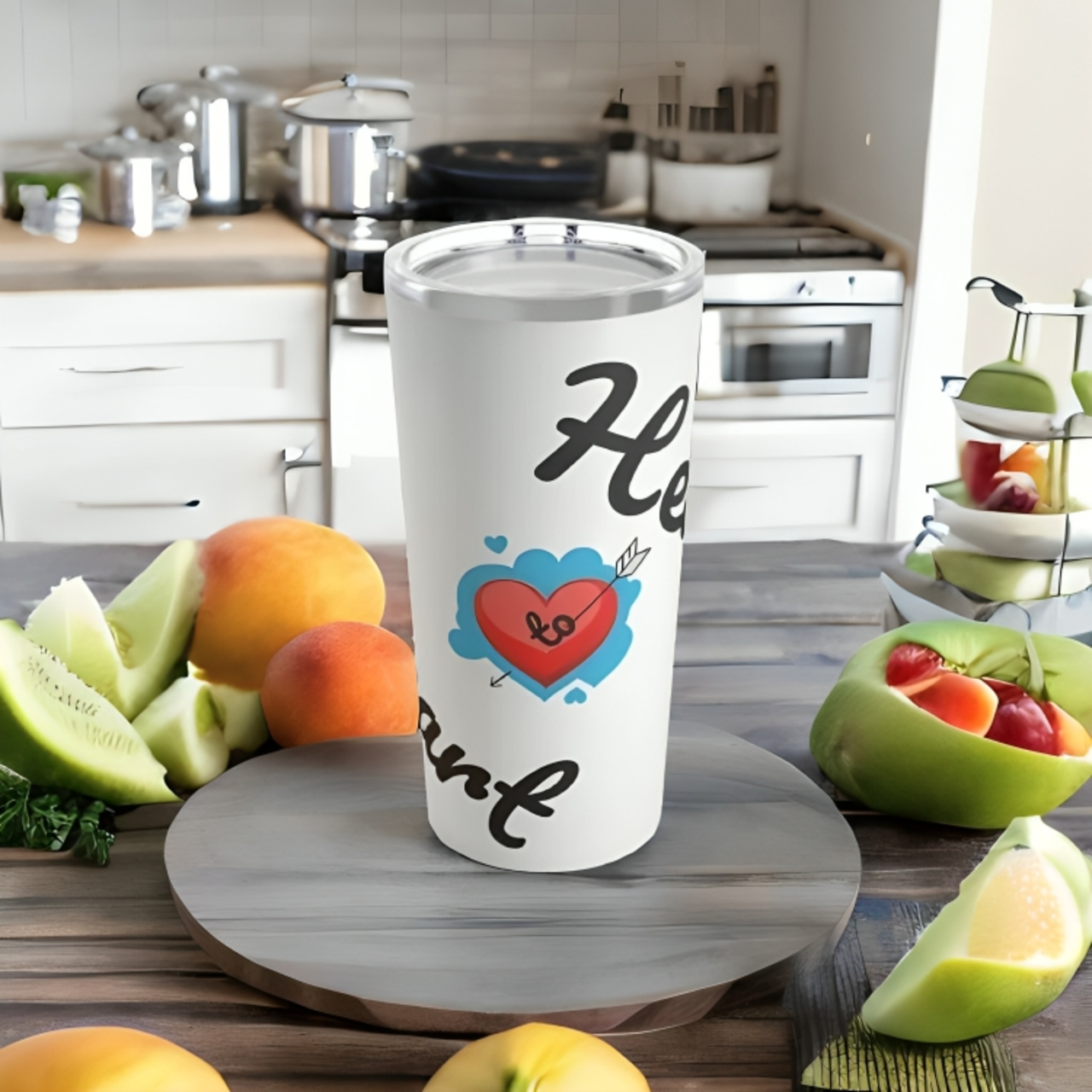 Heart to Heart Tumbler 20oz