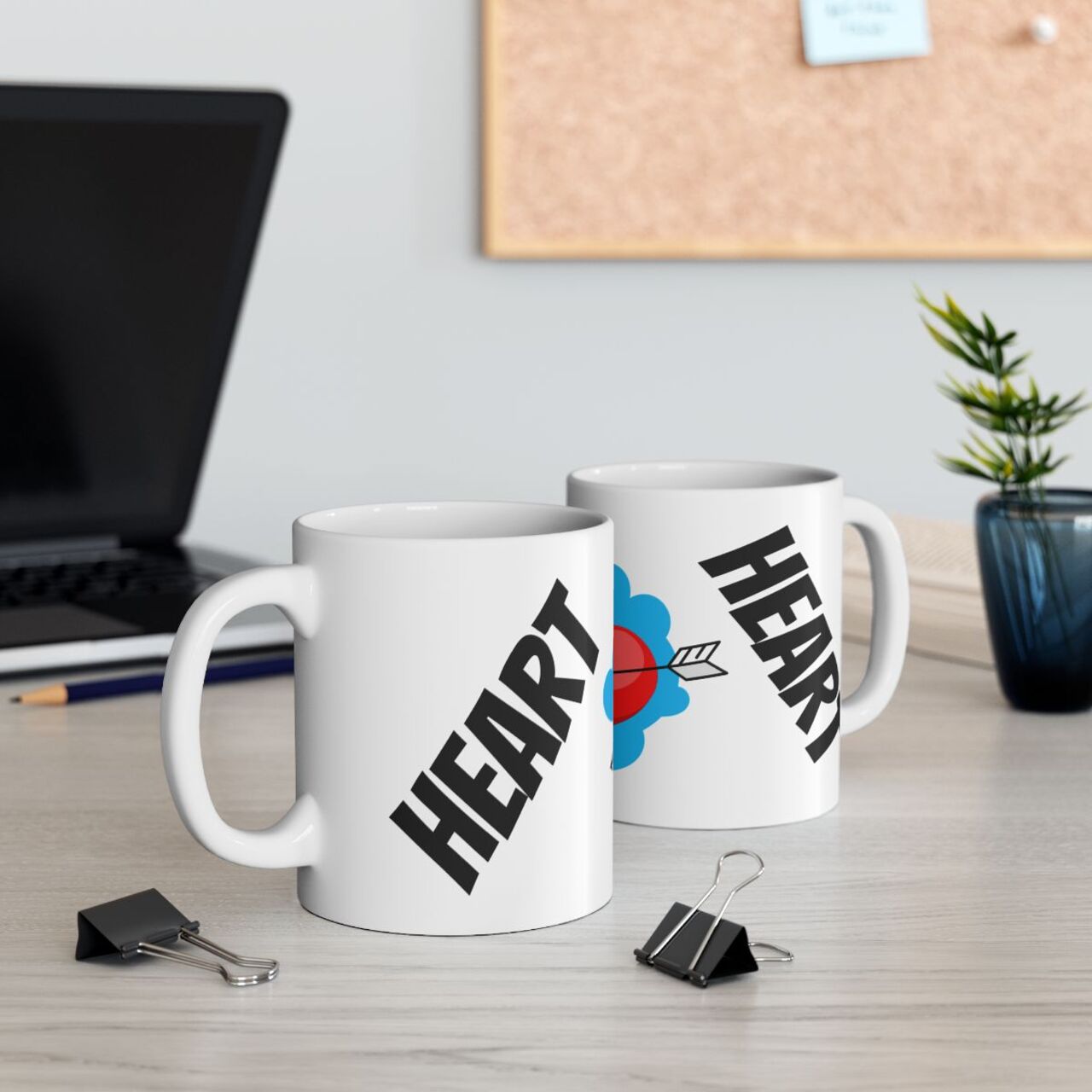 Heart to Heart Ceramic Mug,