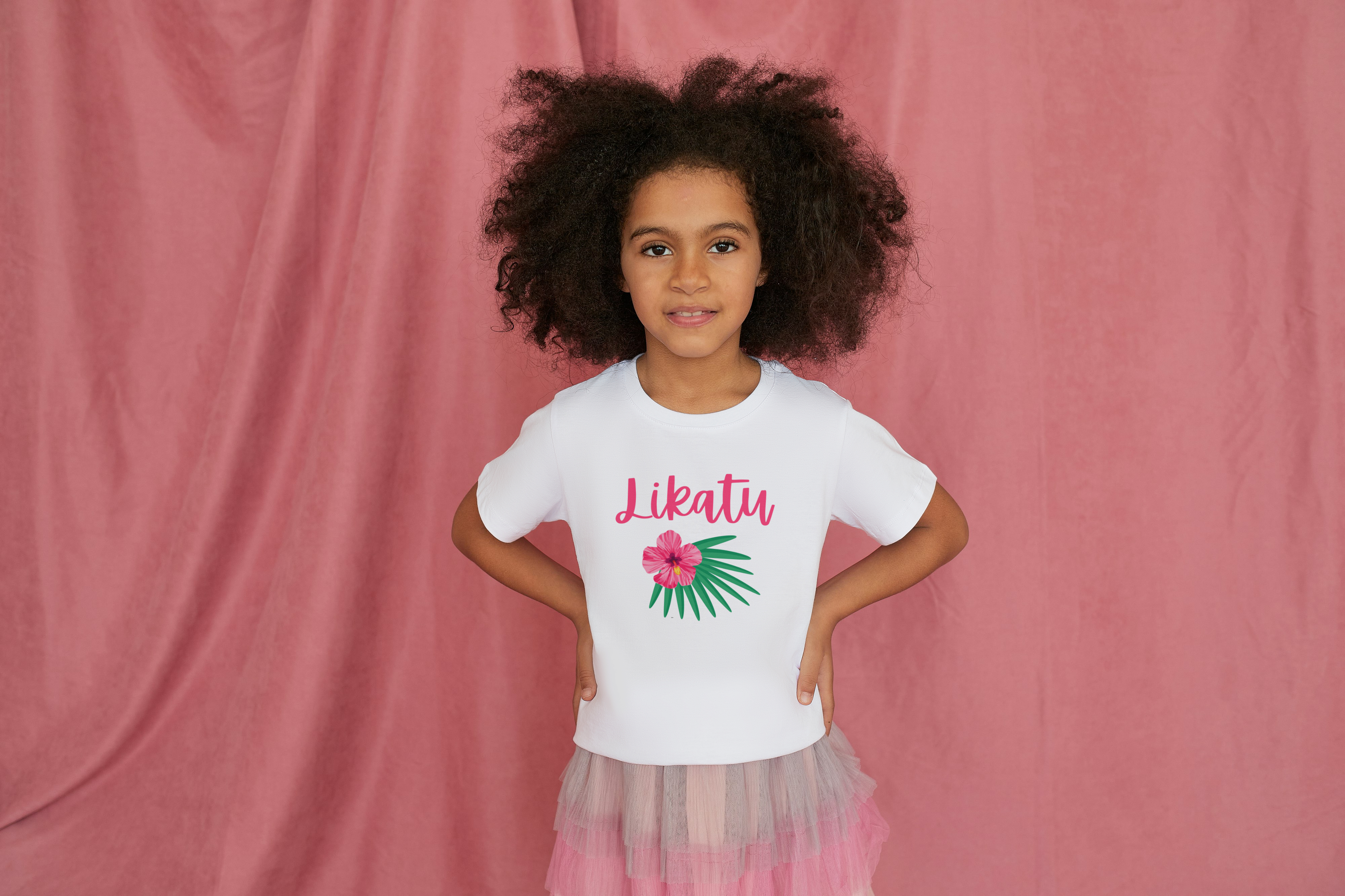 kids flower Likatu  Tee