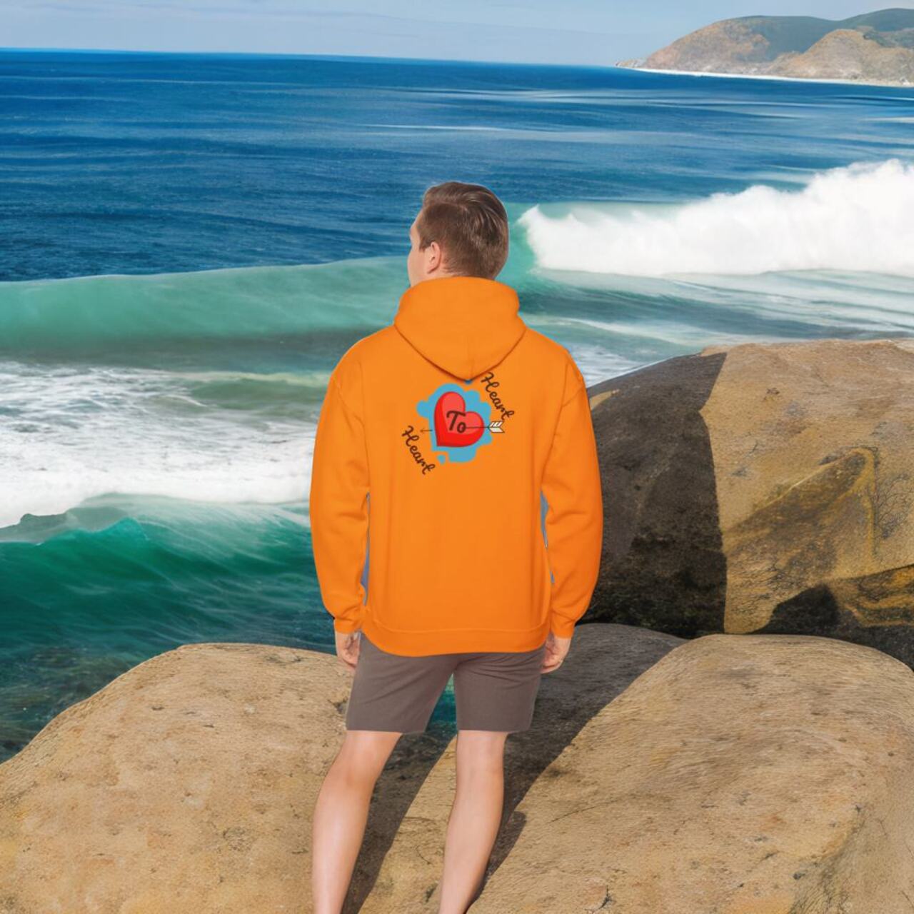 Heart to Heart Unisex Heavy Blend™ Hooded Sweatshirt