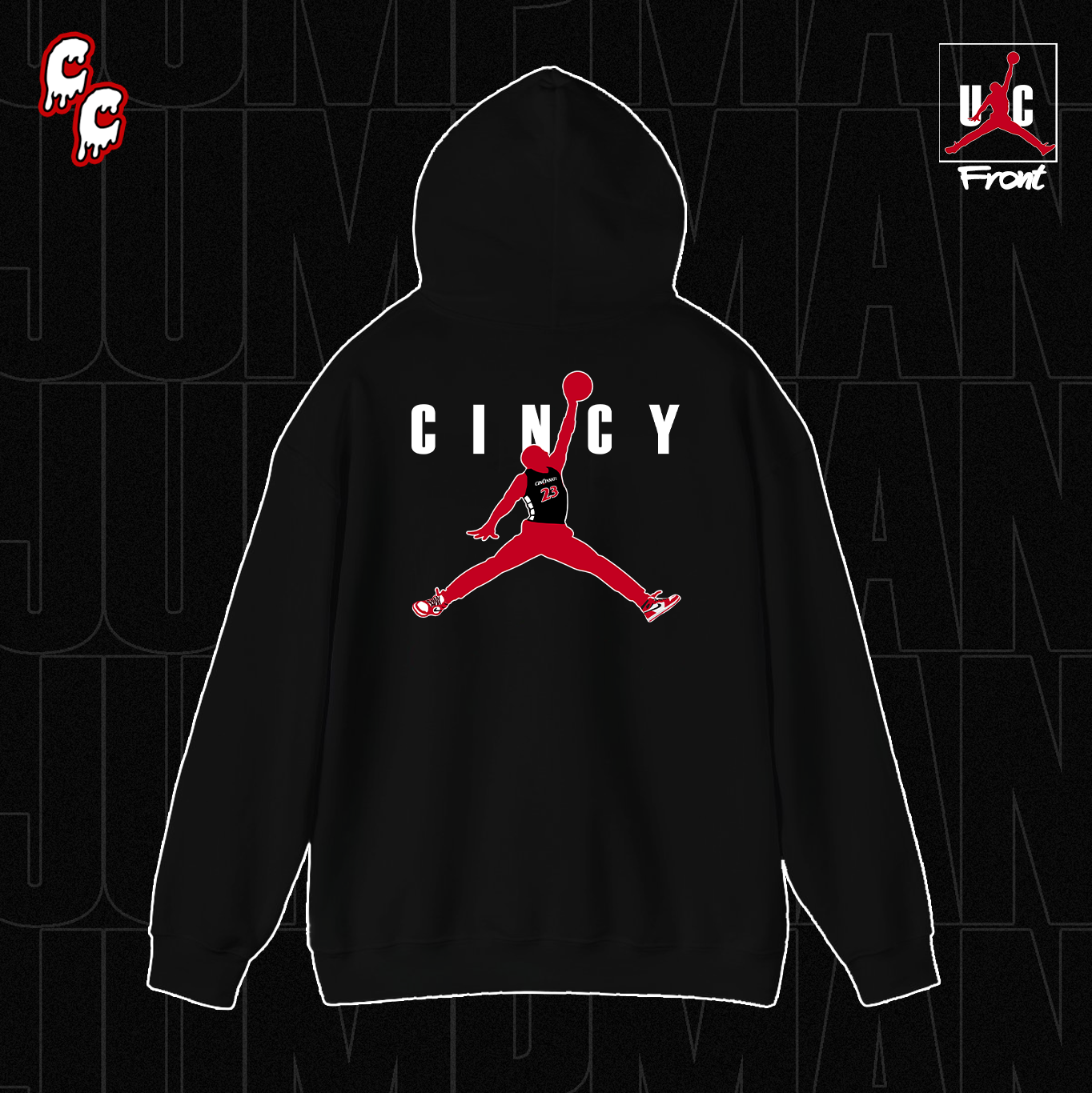 Cincy Jumpman Hoodie product thumbnail image Cincy Jumpman Hoodie product thumbnail image